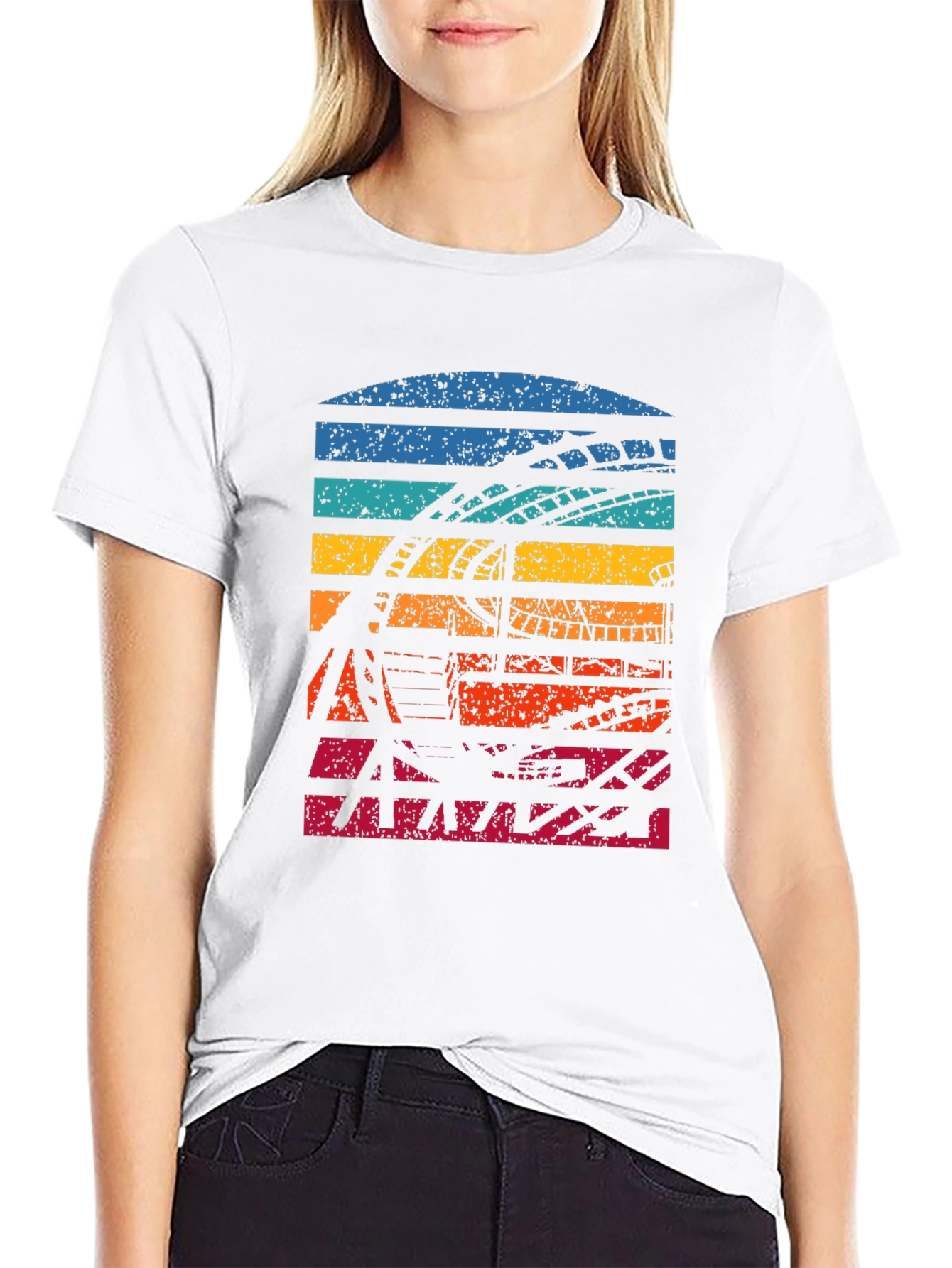 Retro Roller Coaster T-Shirt