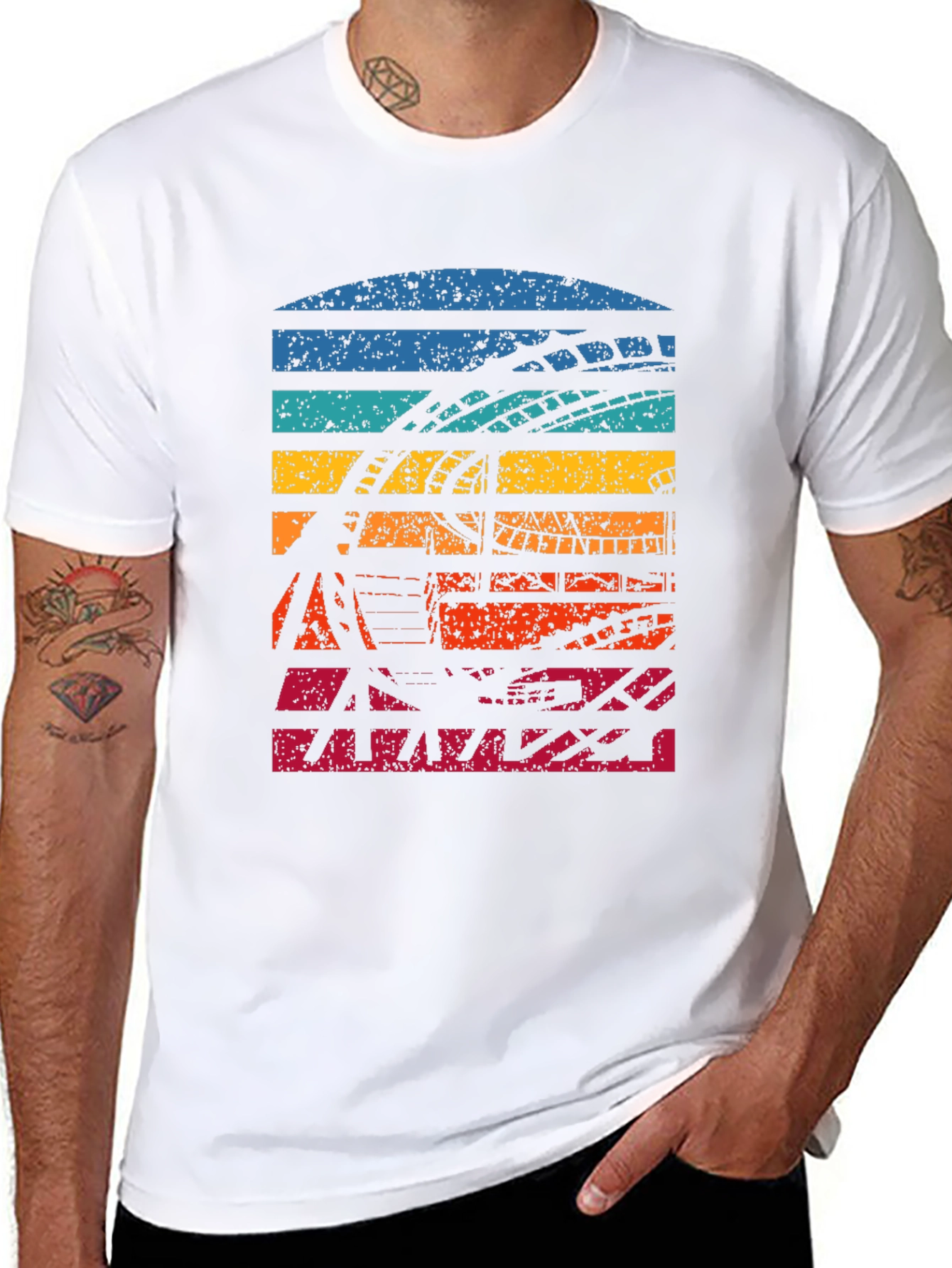 Retro Roller Coaster T-Shirt