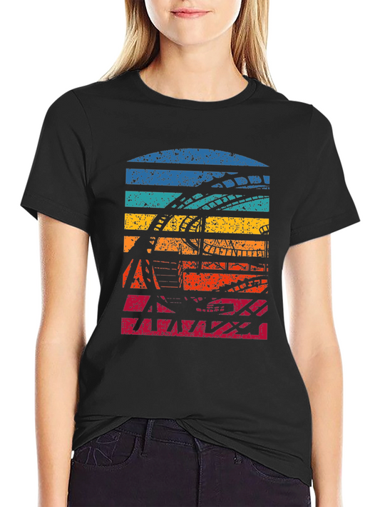 Retro Roller Coaster T-Shirt