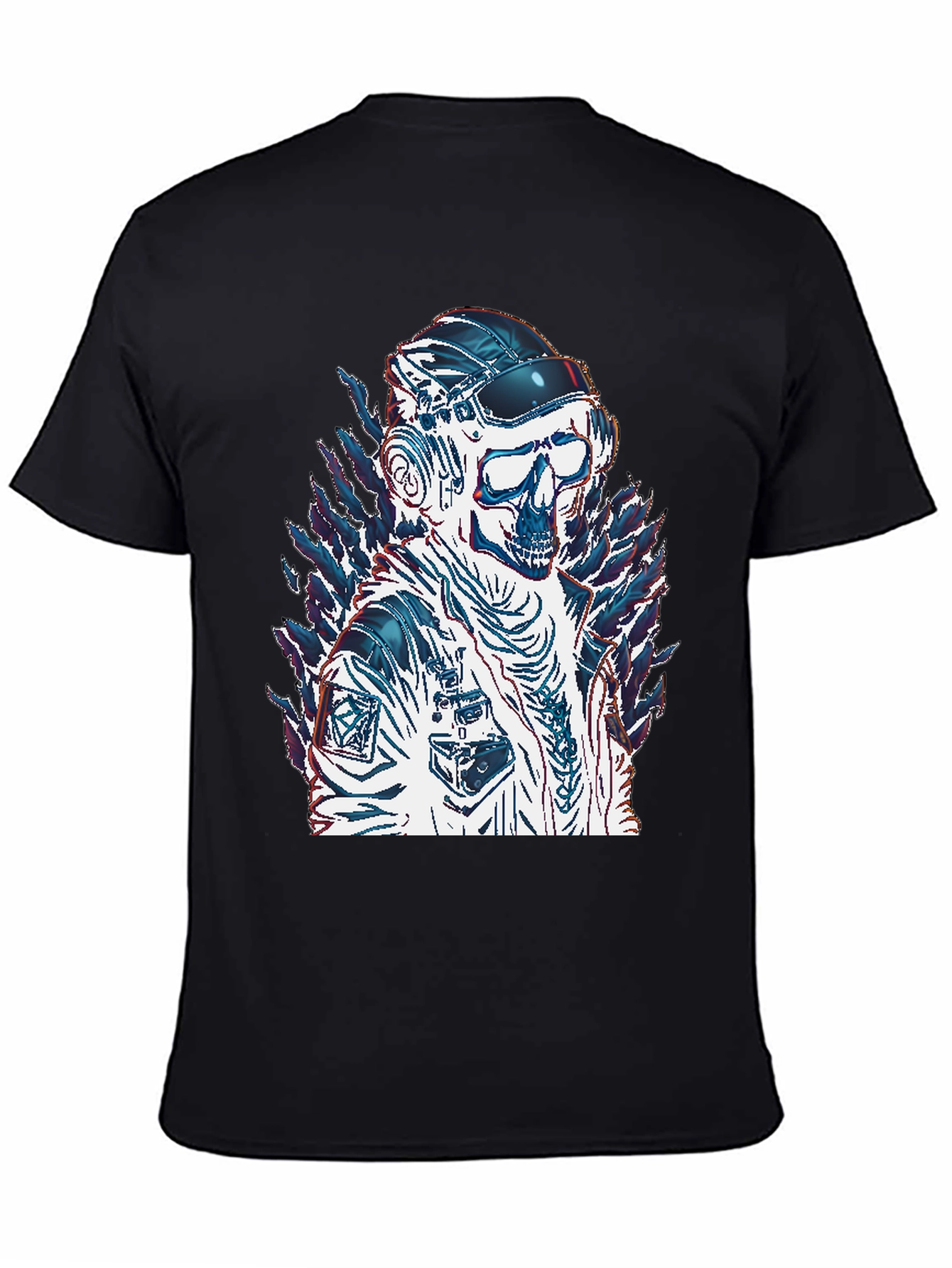 Cyberpunk Skull T-Shirt