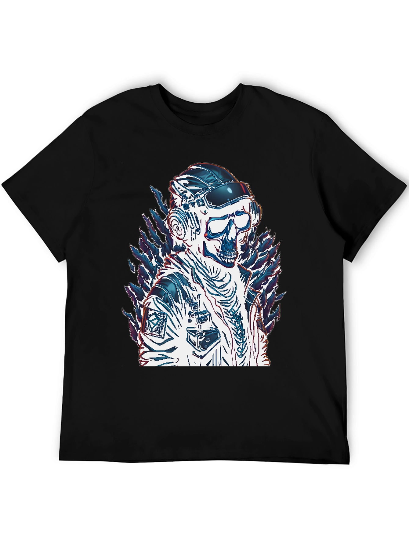 Cyberpunk Skull T-Shirt