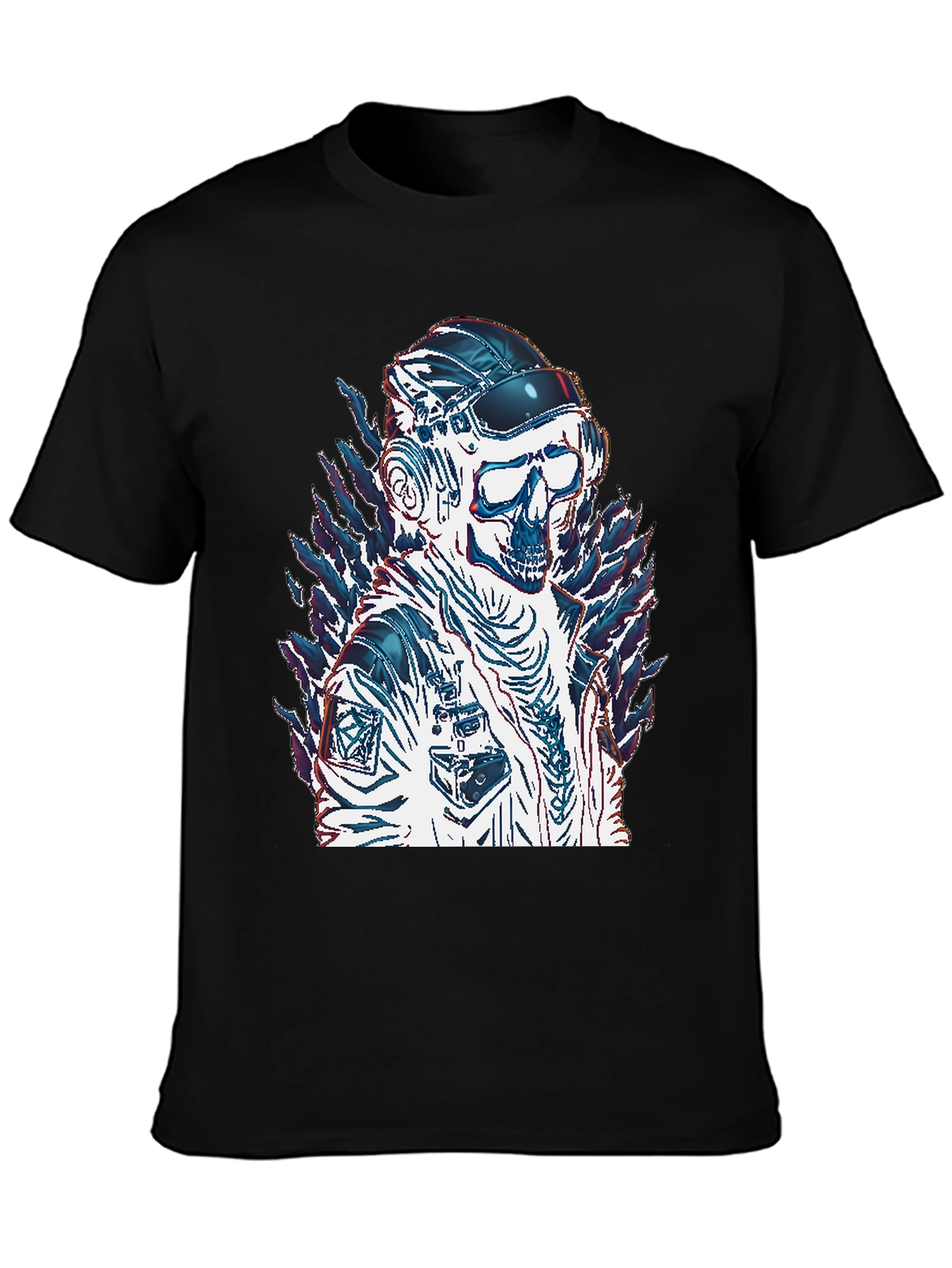 Cyberpunk Skull T-Shirt