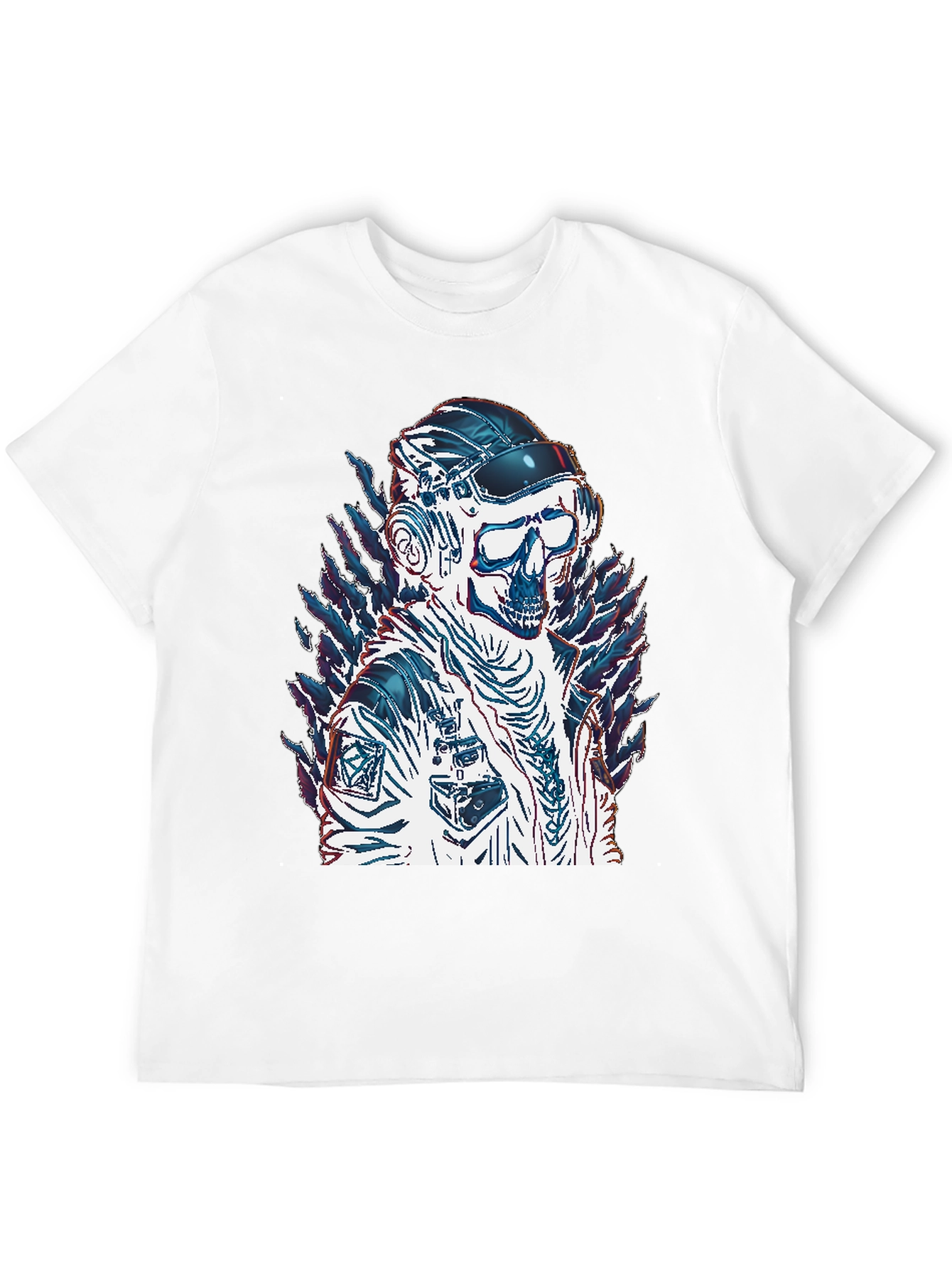 Cyberpunk Skull T-Shirt