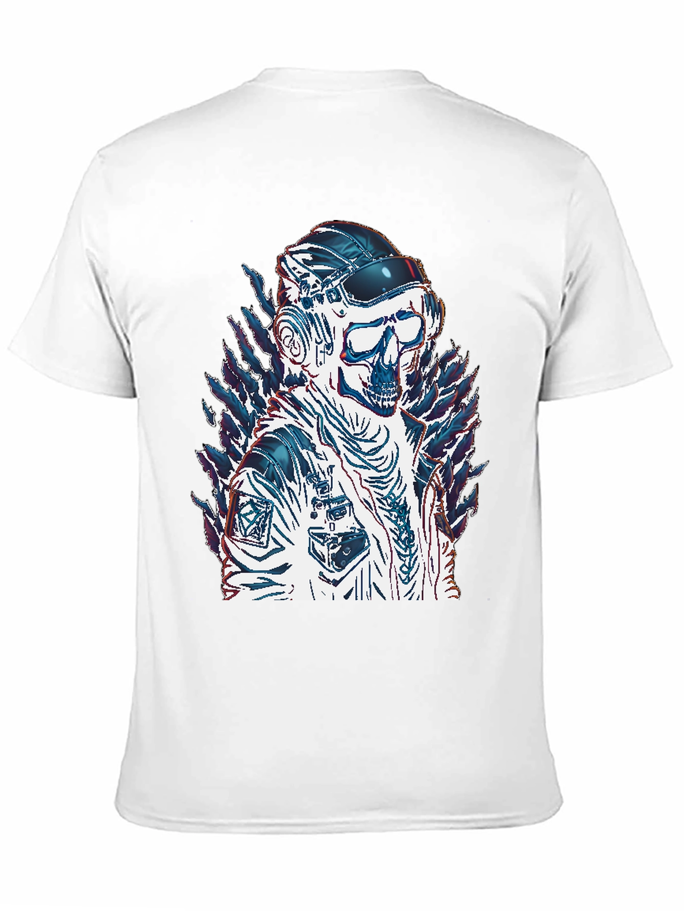 Cyberpunk Skull T-Shirt
