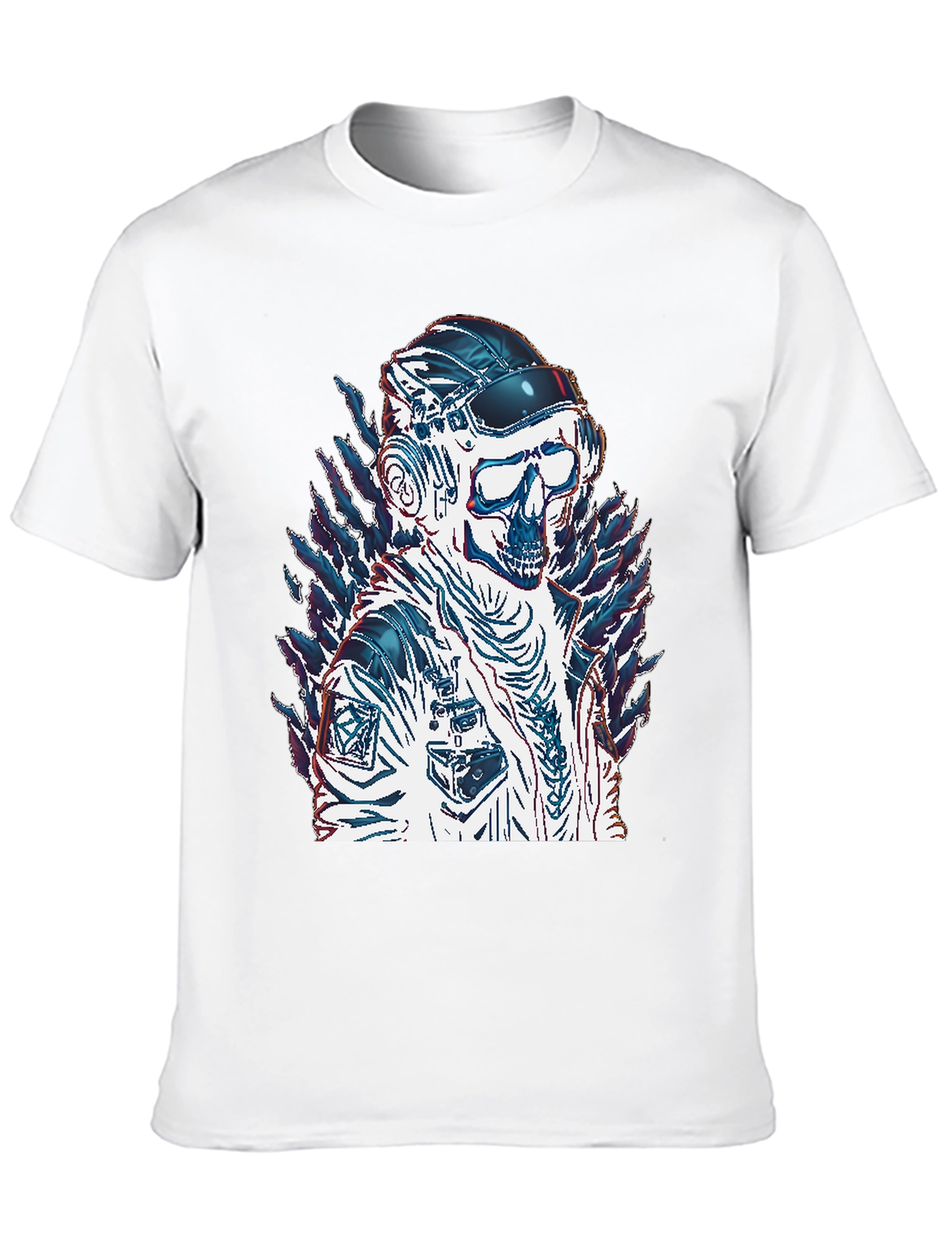 Cyberpunk Skull T-Shirt
