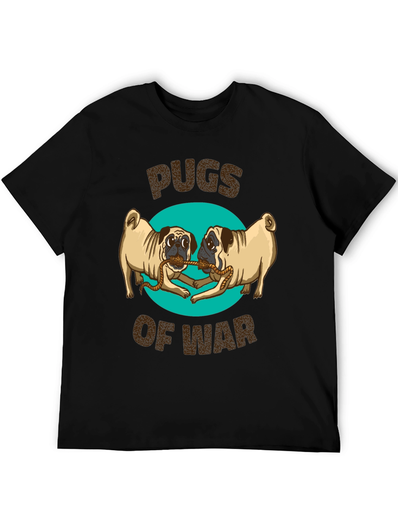 Pugs of War Graphic T-Shirt
