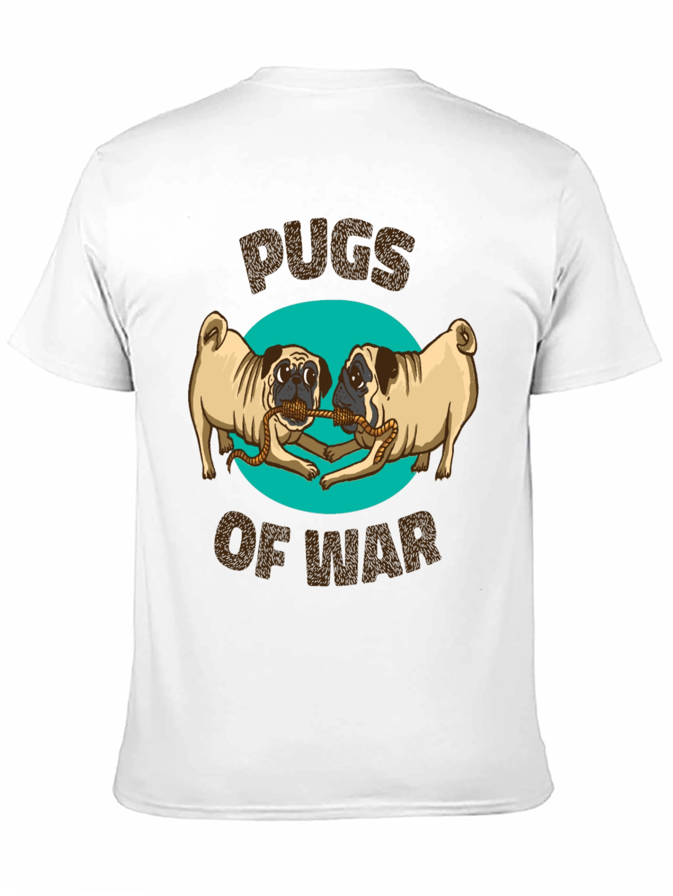 Pugs of War Graphic T-Shirt