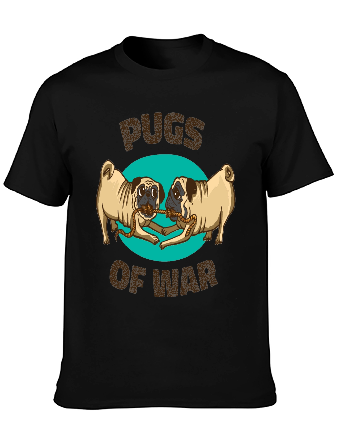 Pugs of War Graphic T-Shirt