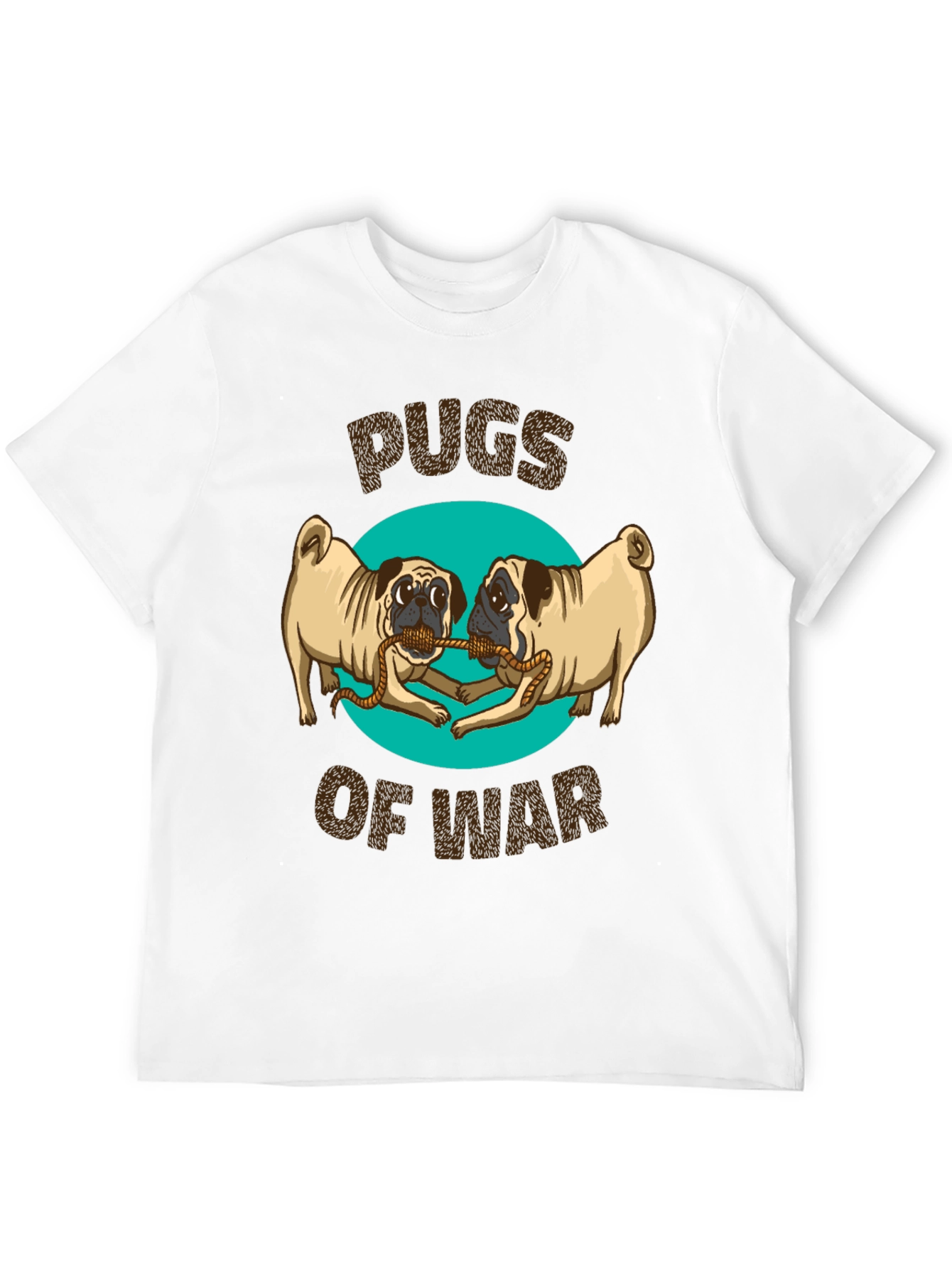Pugs of War Graphic T-Shirt