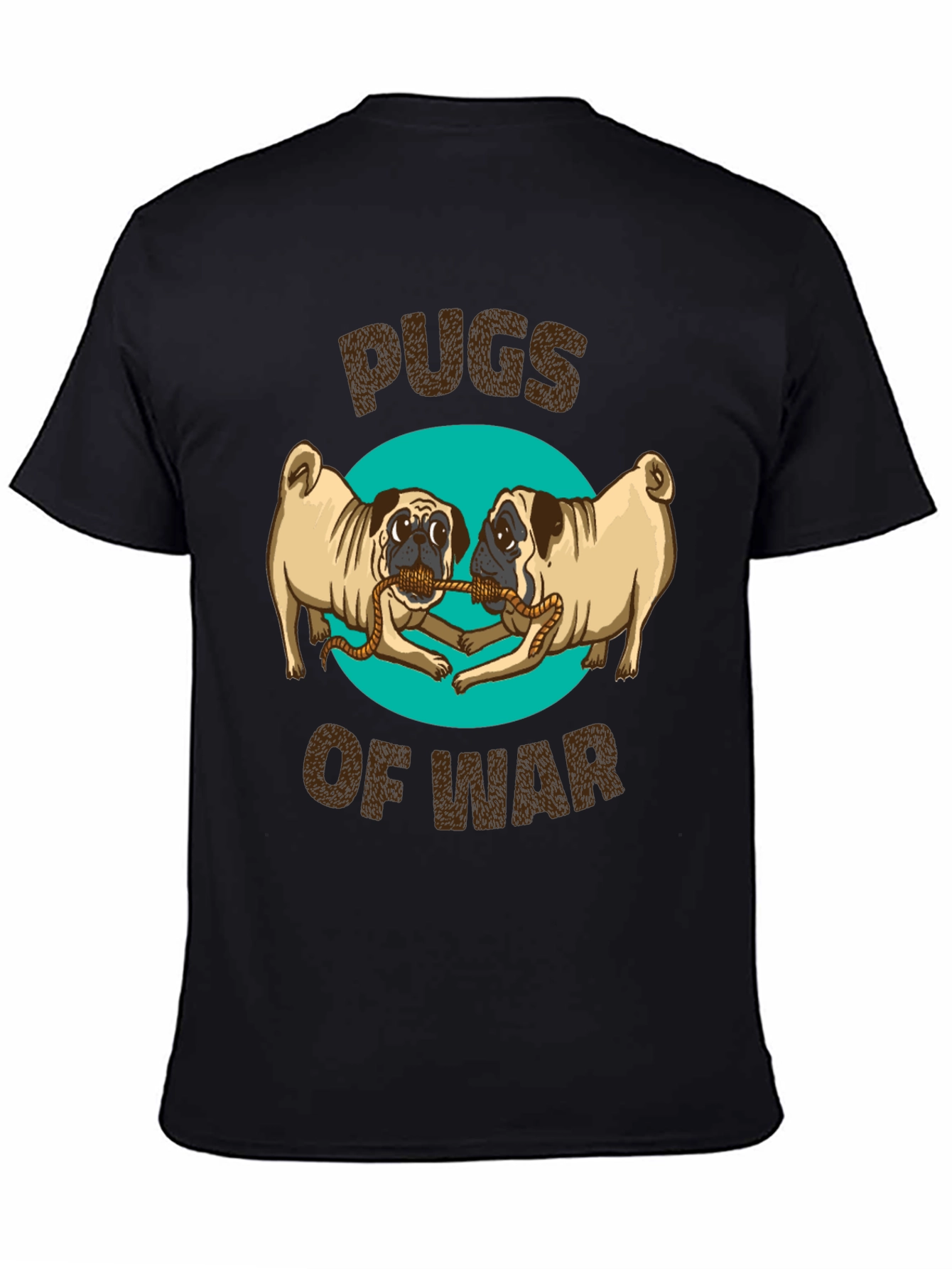Pugs of War Graphic T-Shirt