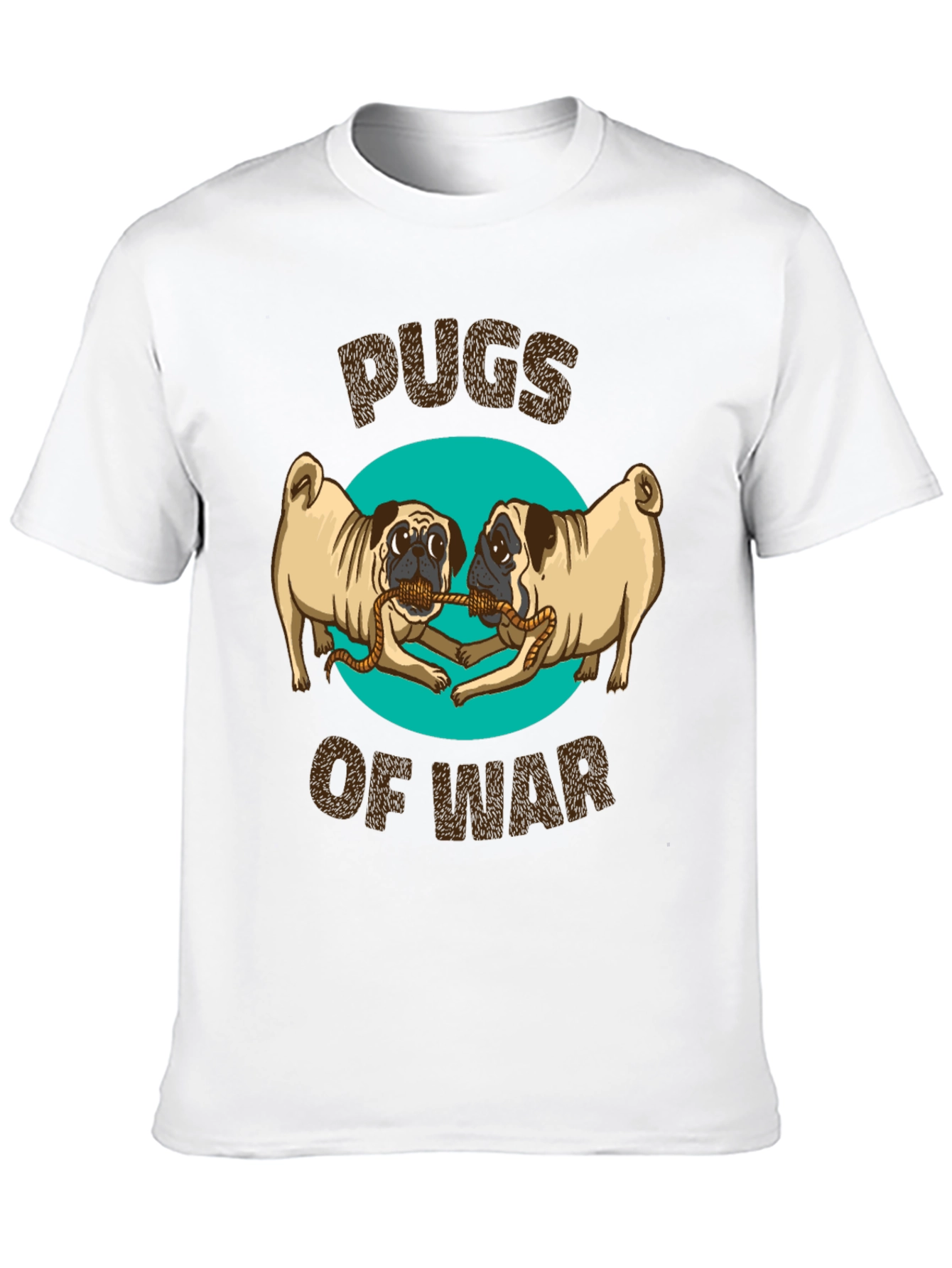 Pugs of War Graphic T-Shirt