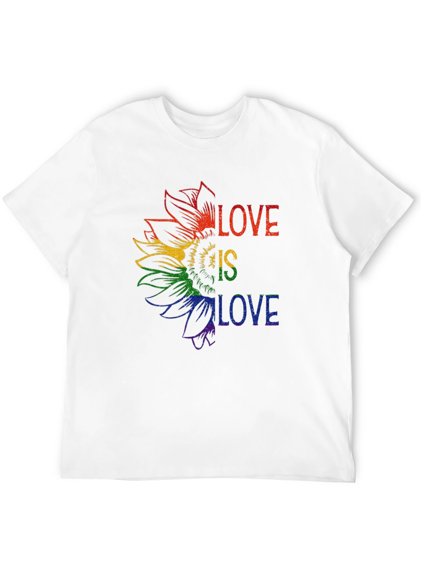 Love is Love Pride Sunflower Tee