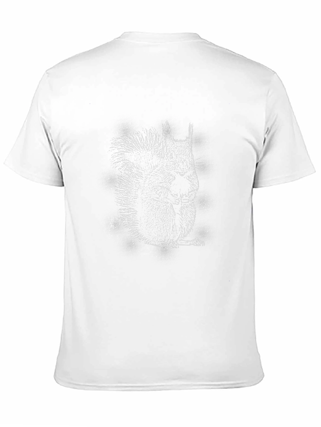 Squirrel Graphic Tee - Classic Black