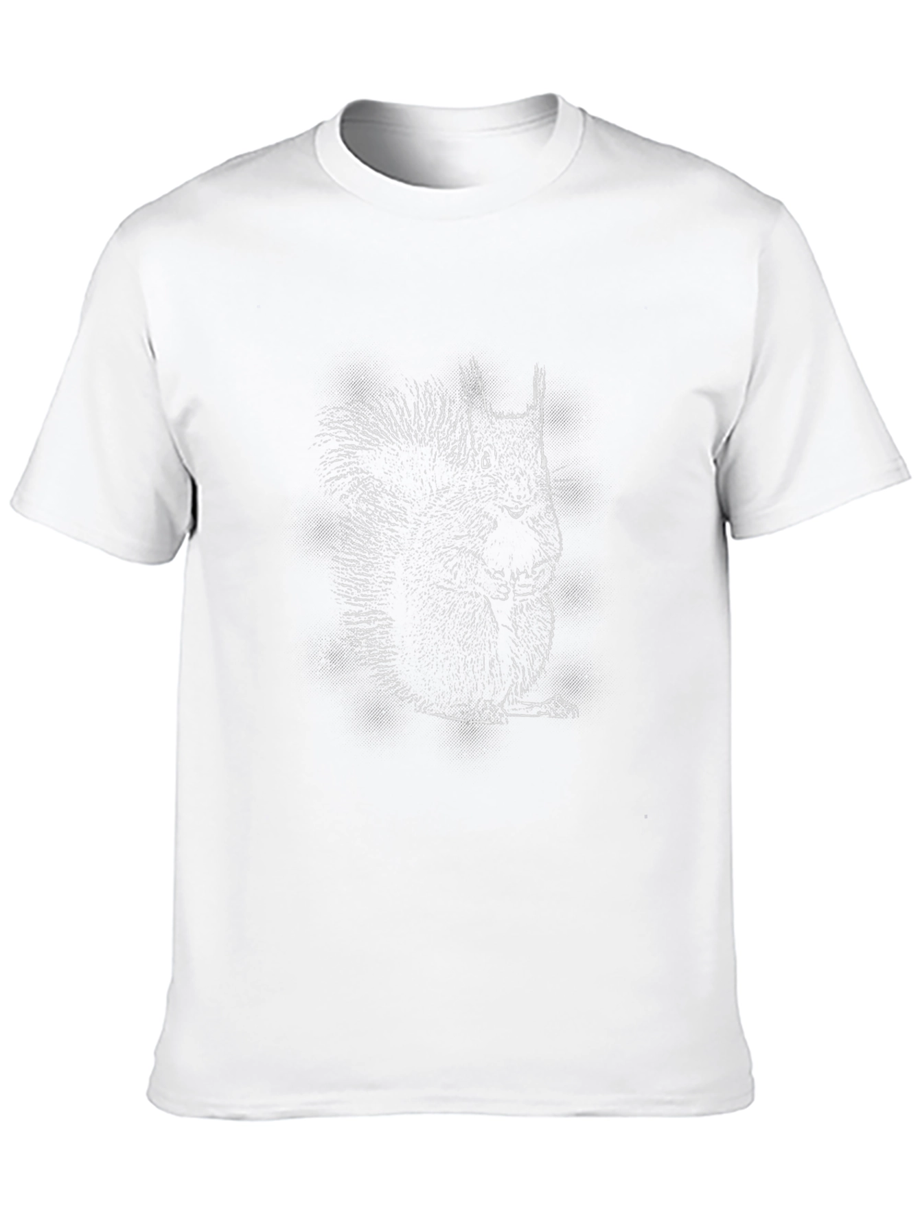 Squirrel Graphic Tee - Classic Black