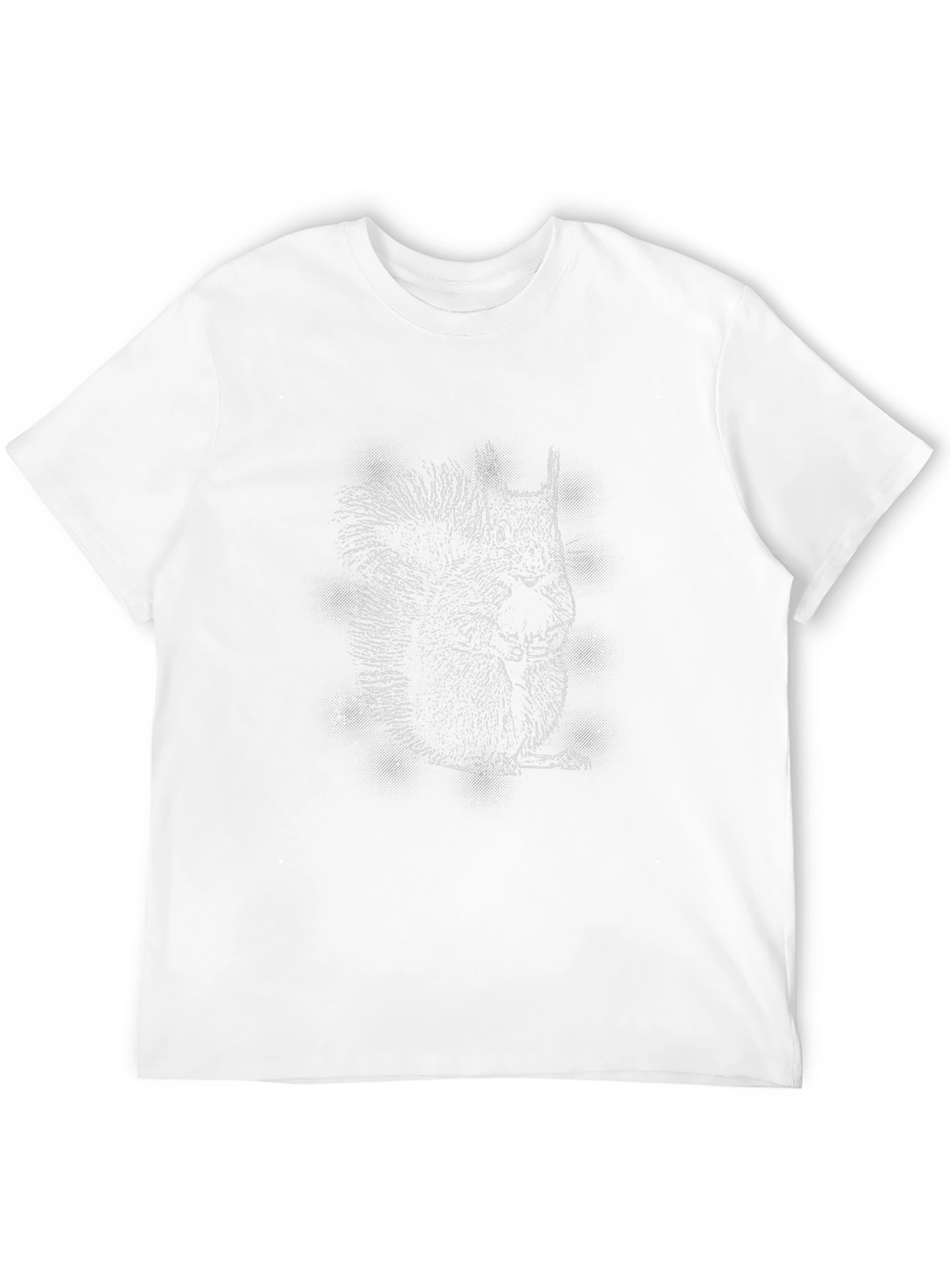 Squirrel Graphic Tee - Classic Black