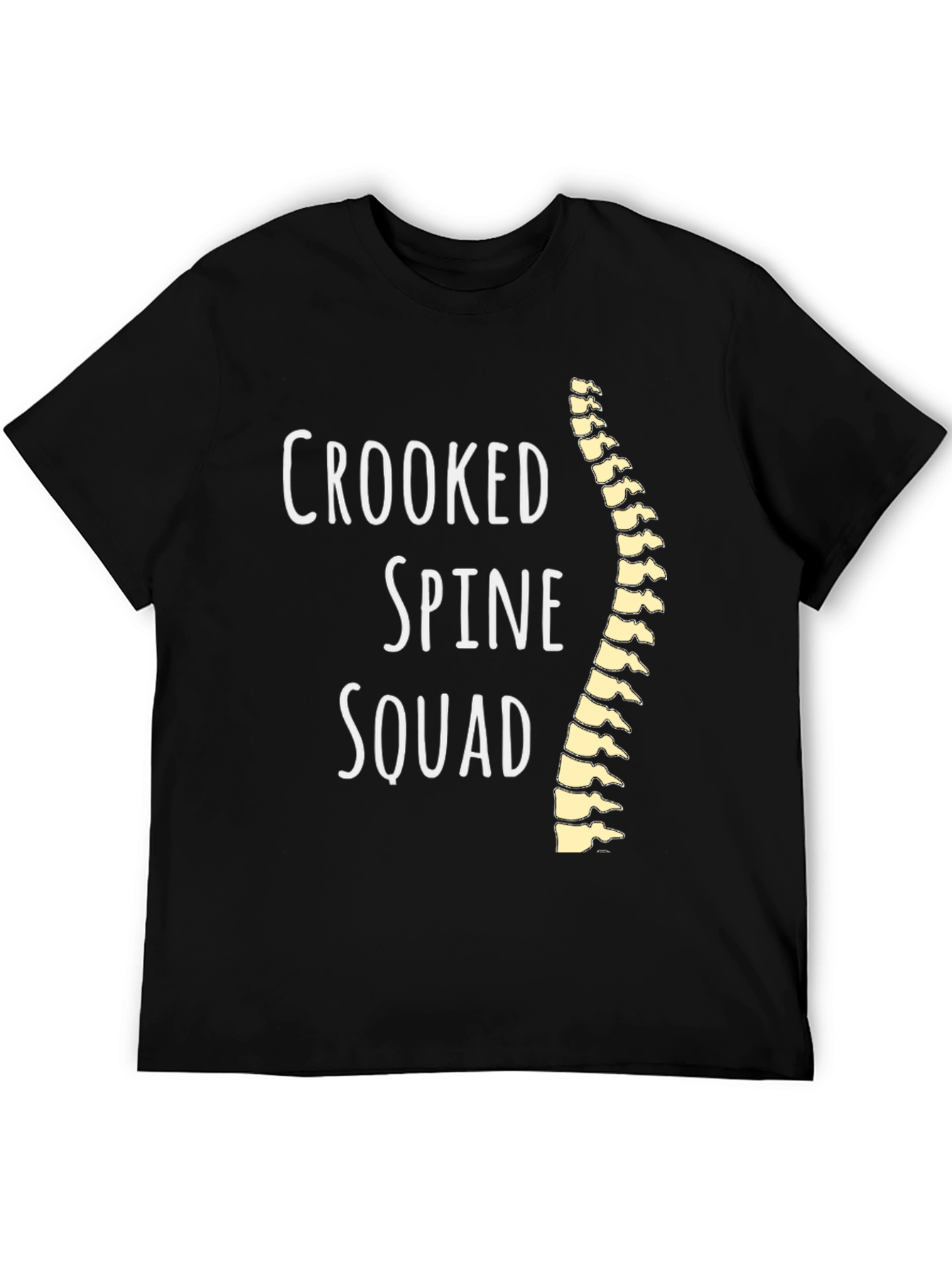 Crooked Spine Squad Graphic T-Shirt