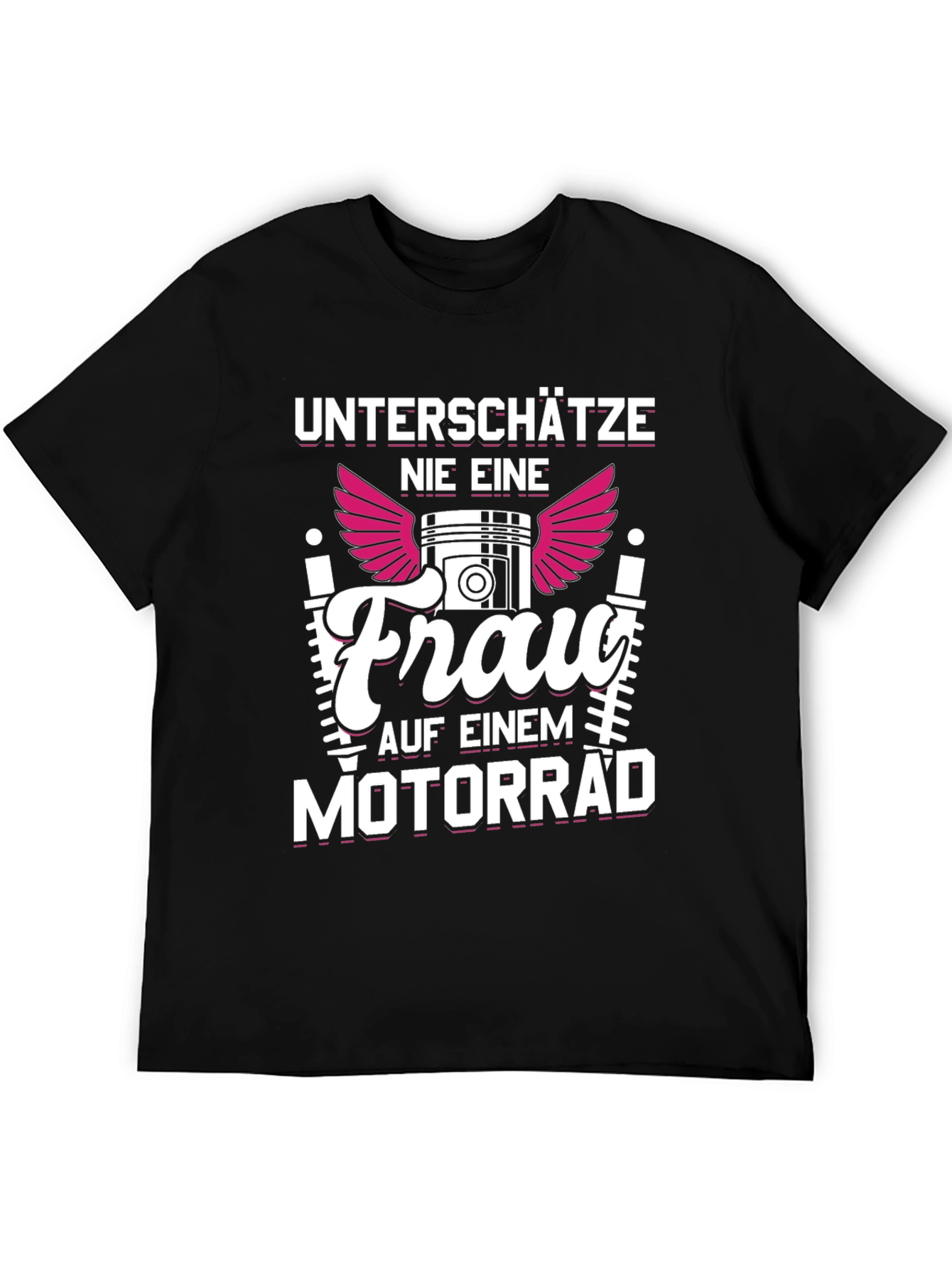 Motorcycle Woman Graphic Tee