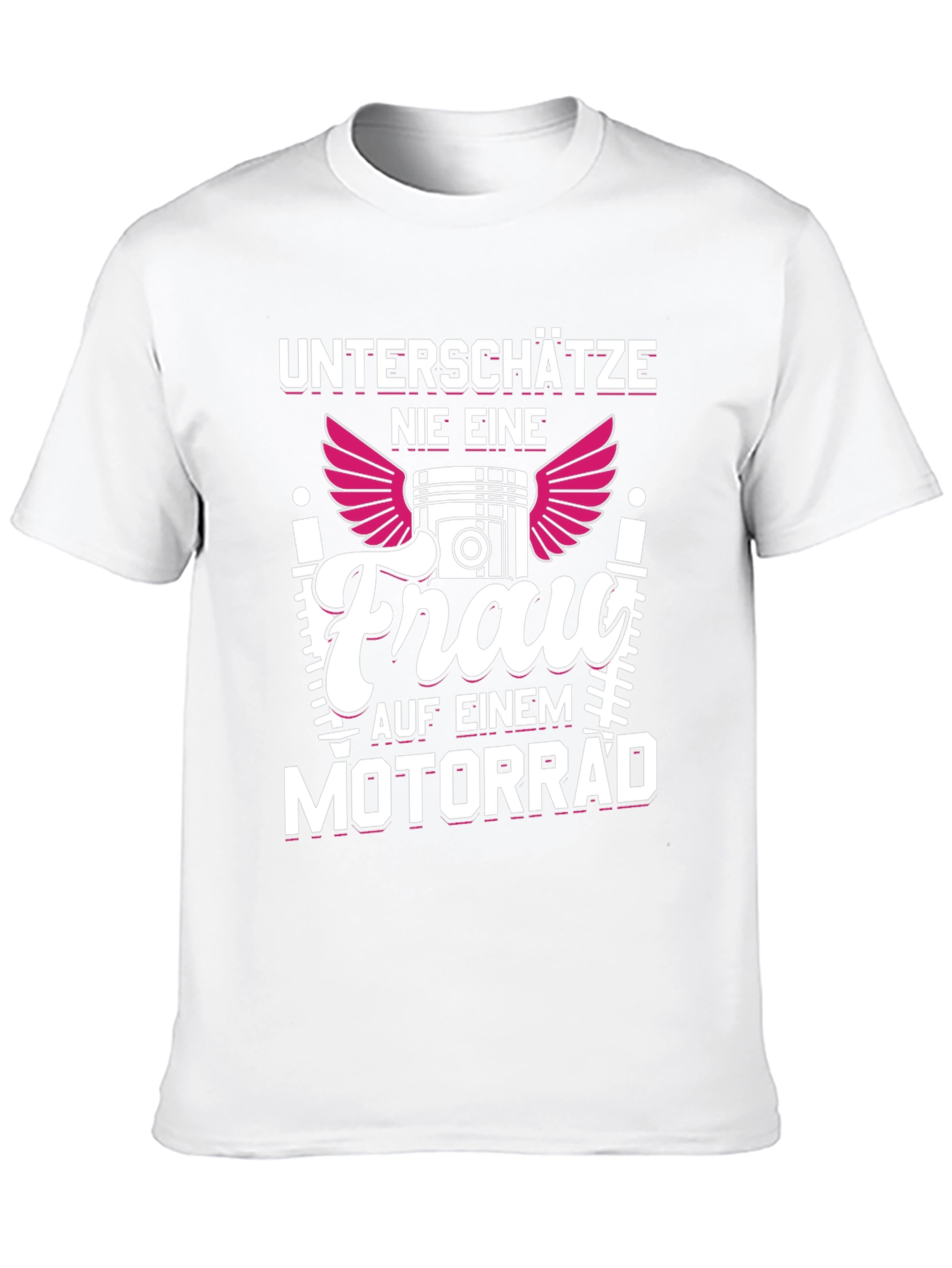 Motorcycle Woman Graphic Tee