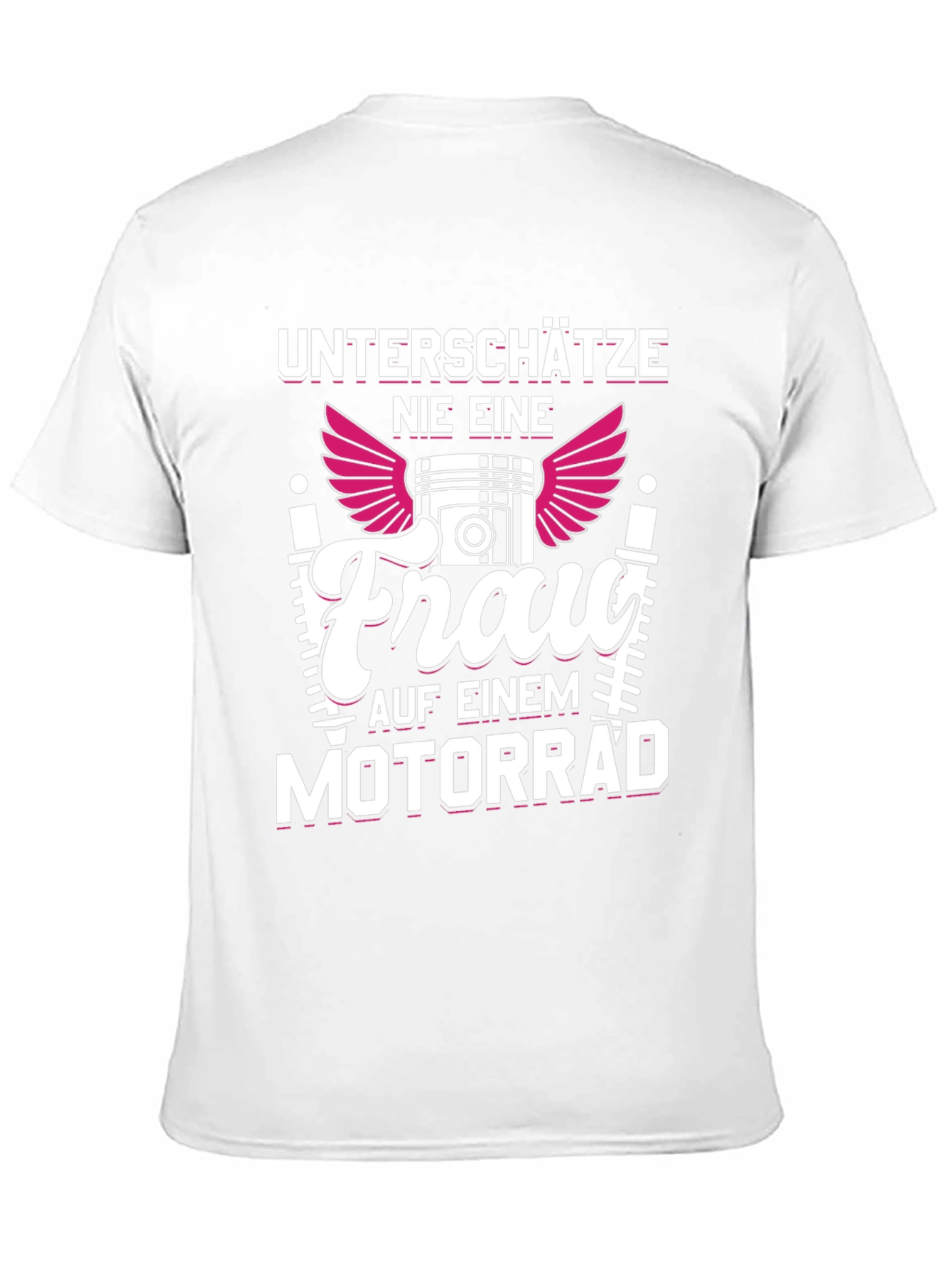 Motorcycle Woman Graphic Tee