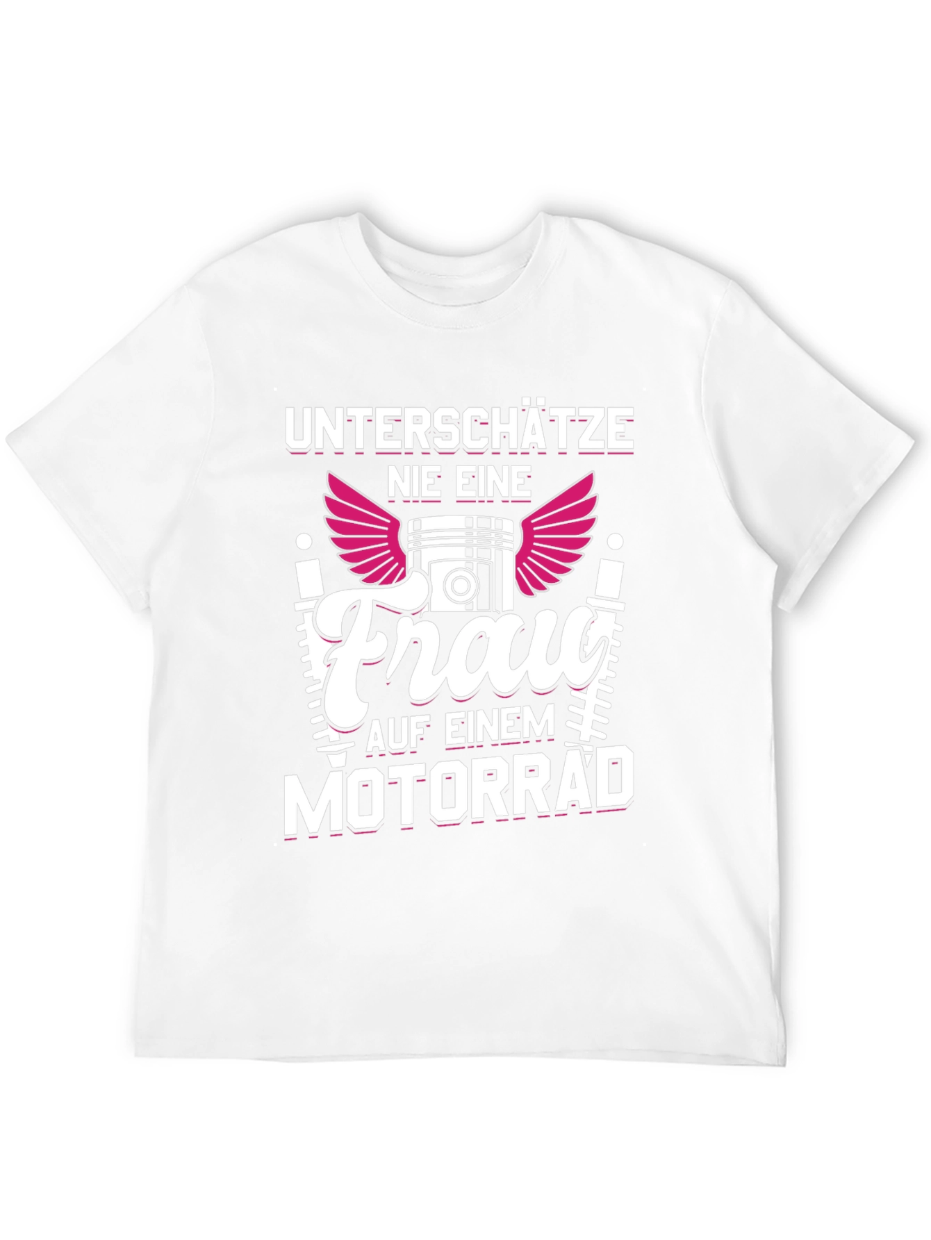 Motorcycle Woman Graphic Tee