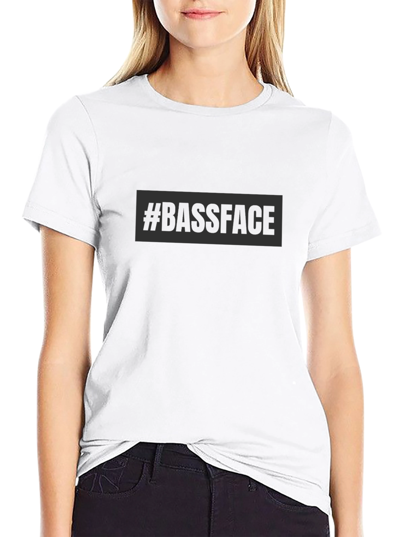 #BASSFACE Black T-Shirt - Music Lover Tee