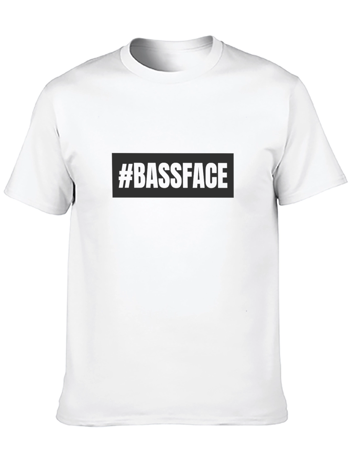 #BASSFACE Black T-Shirt - Music Lover Tee