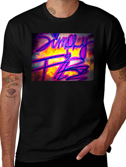 Simply Flyz Black Graphic Tee