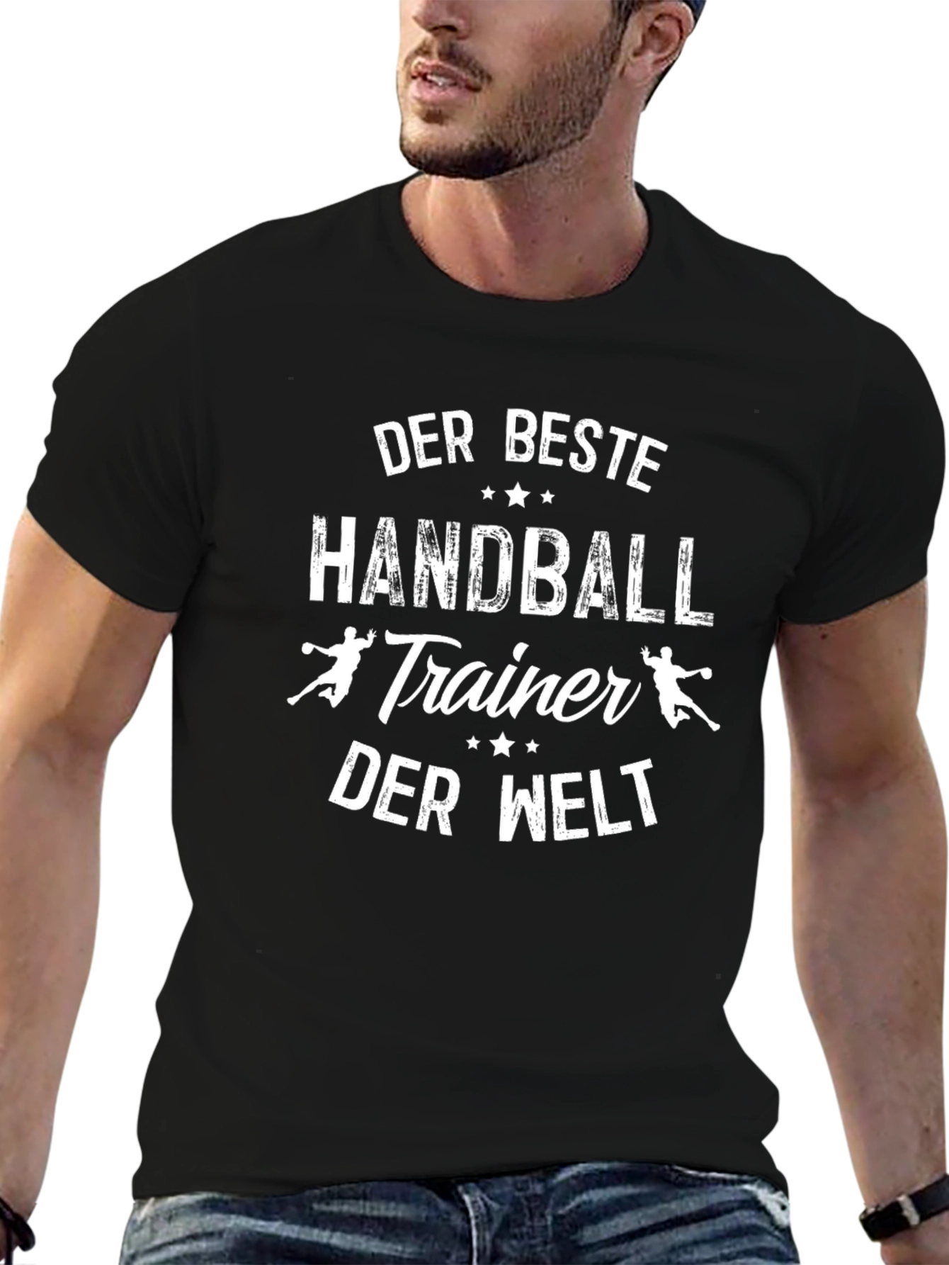 Handball Trainer T-Shirt - Der Beste Der Welt