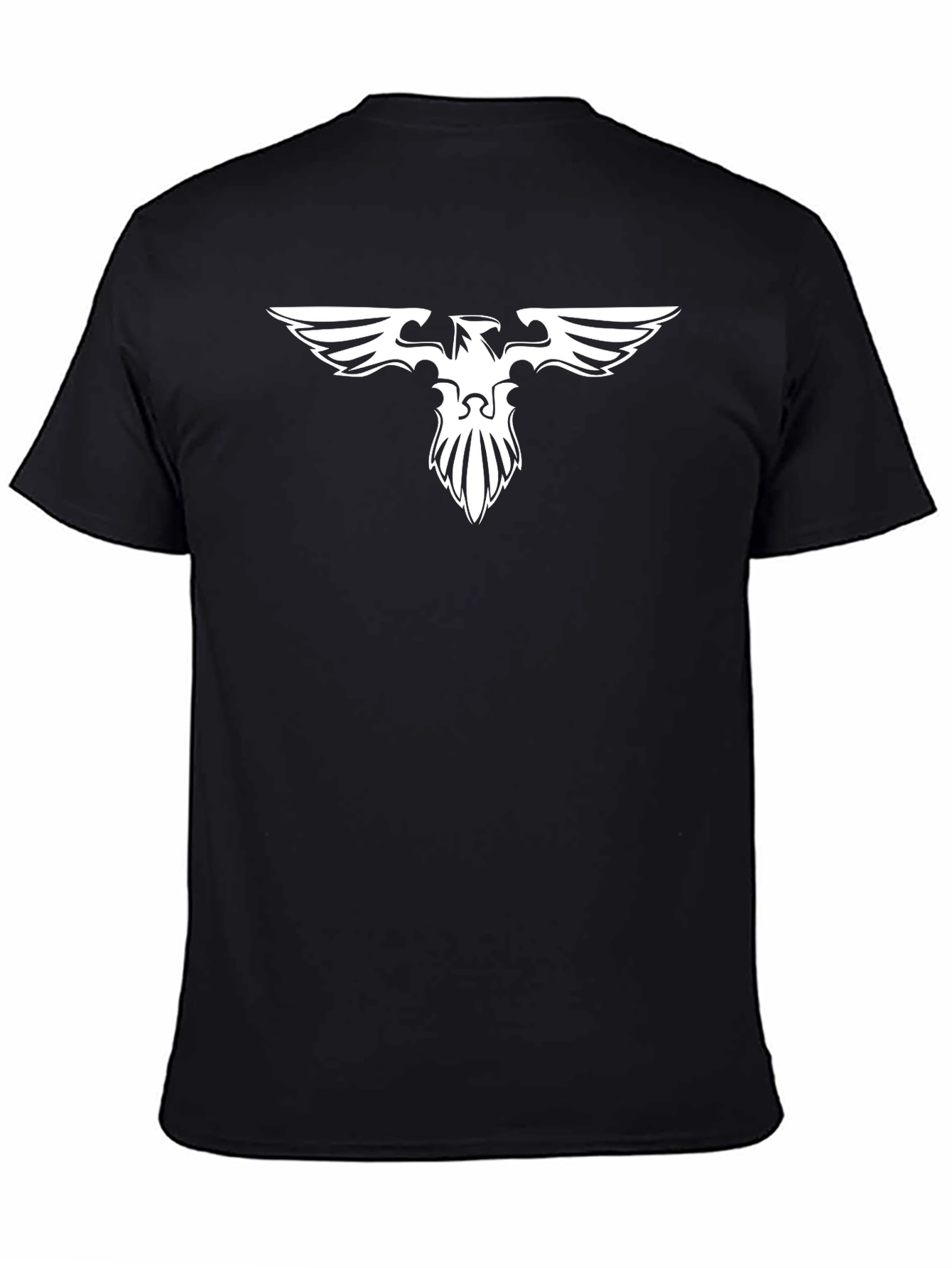 Black T-Shirt with Phoenix Graphic