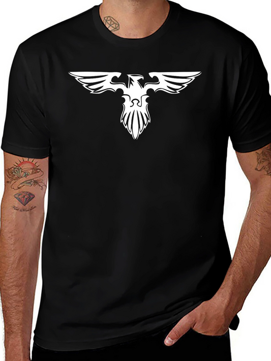 Black T-Shirt with Phoenix Graphic