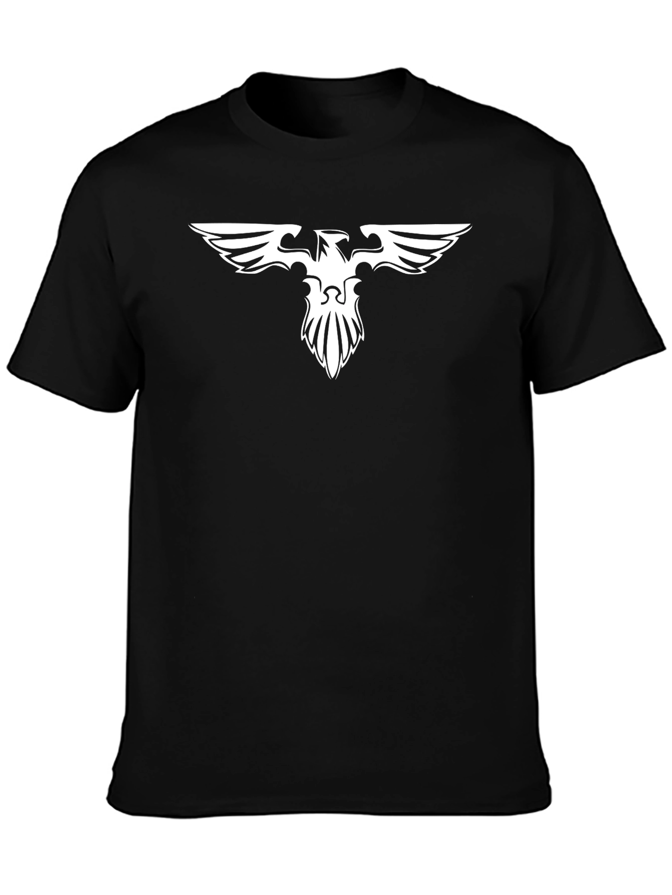 Black T-Shirt with Phoenix Graphic