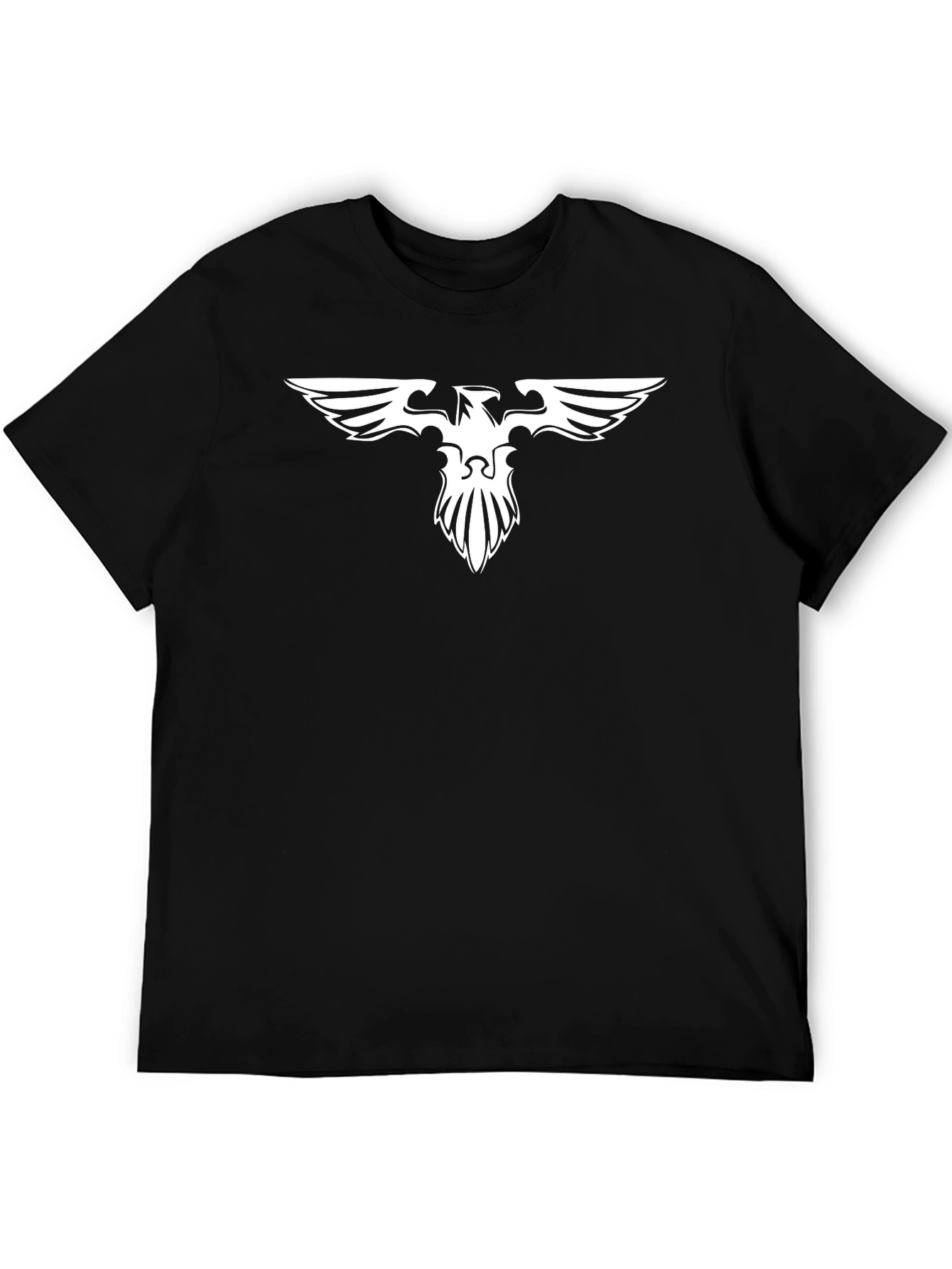Black T-Shirt with Phoenix Graphic
