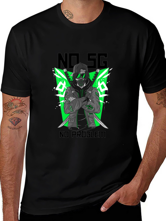 No 5G No Problem Graphic T-Shirt