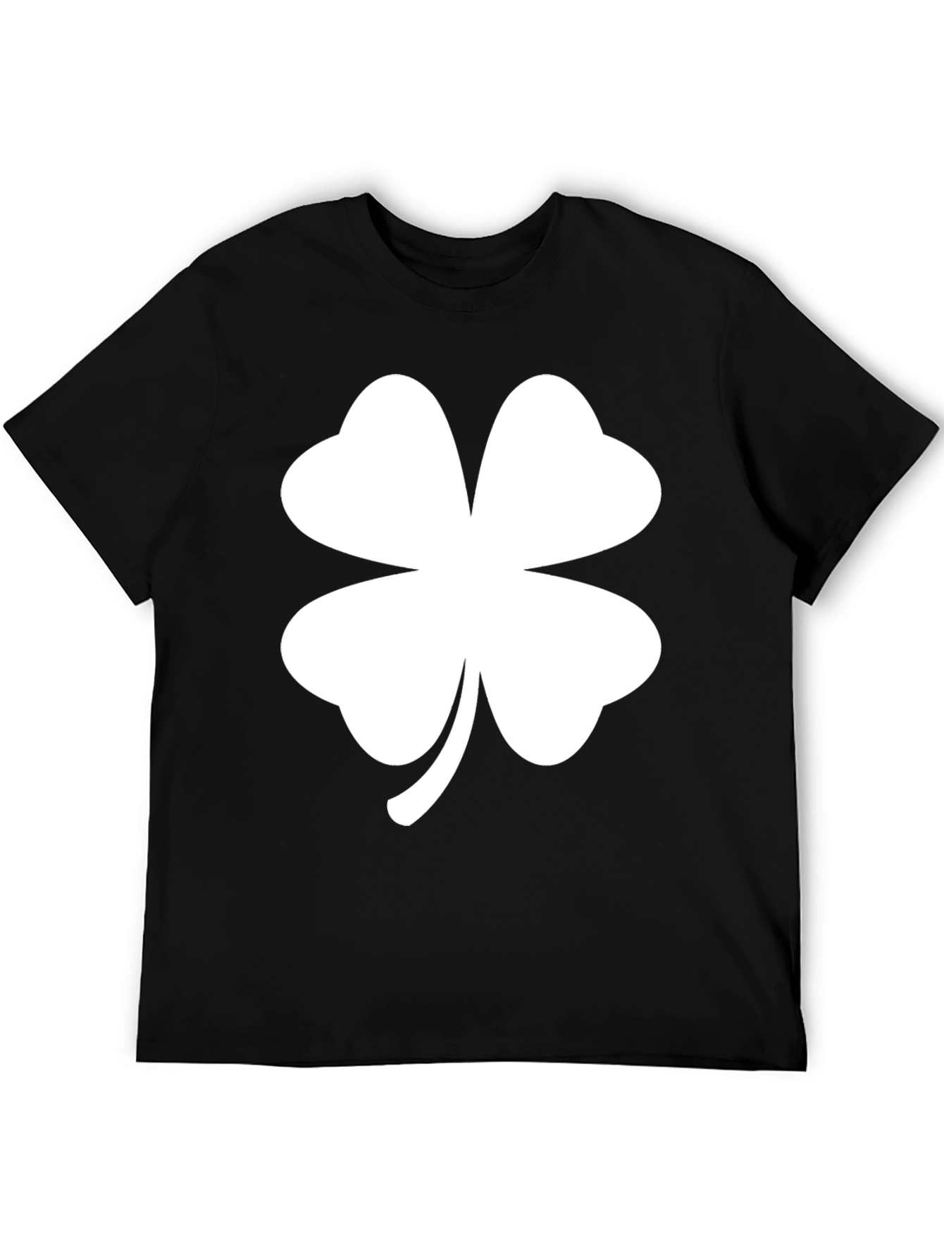 St. Patricks Day Shamrock T-Shirt - Black