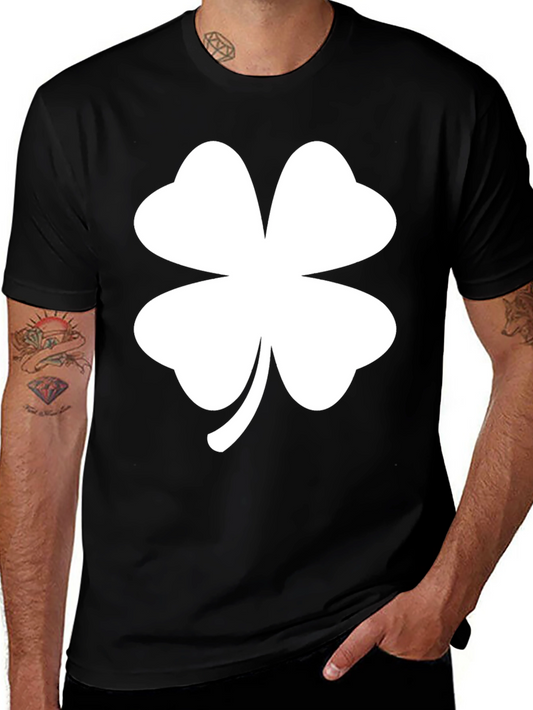 St. Patricks Day Shamrock T-Shirt - Black