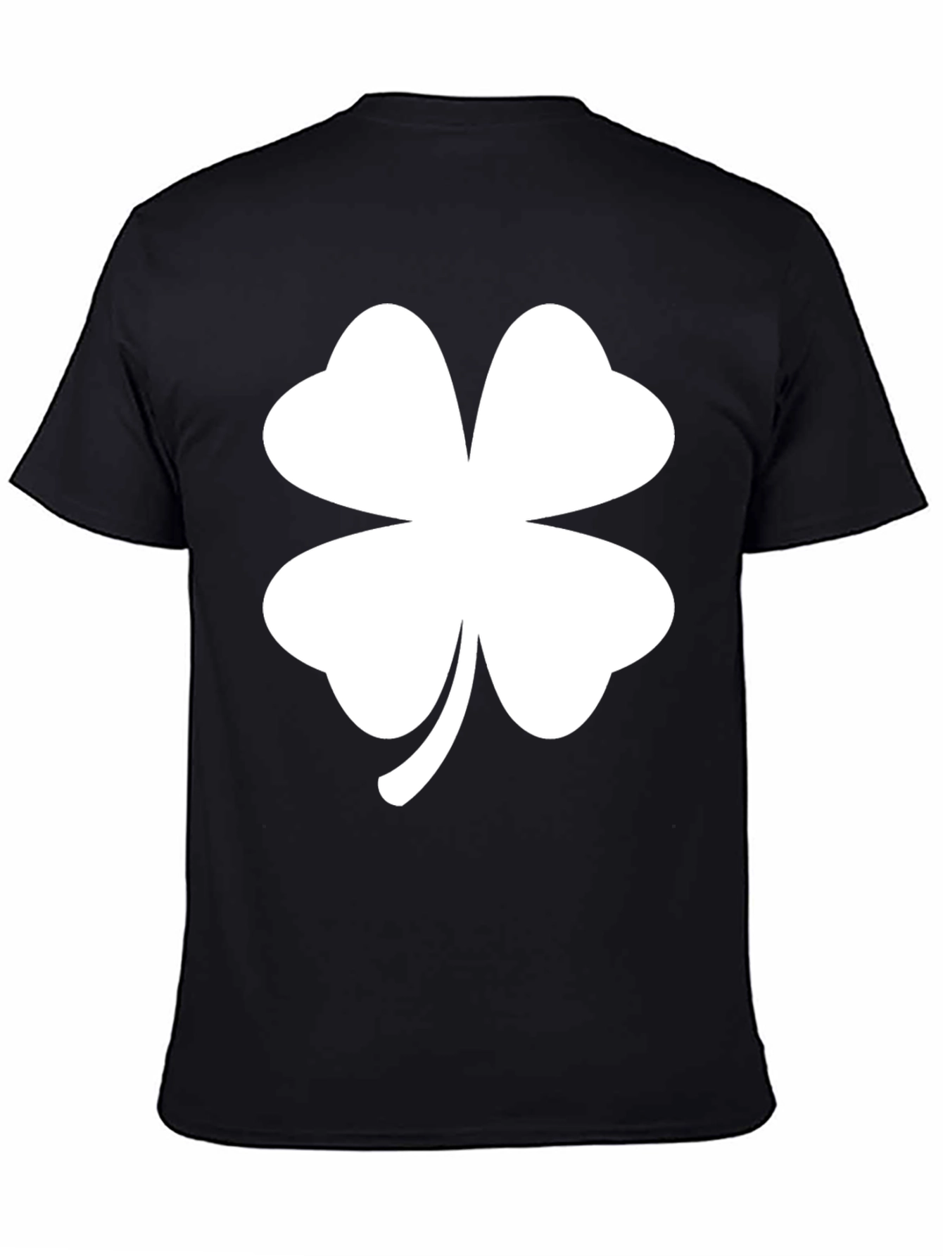St. Patricks Day Shamrock T-Shirt - Black