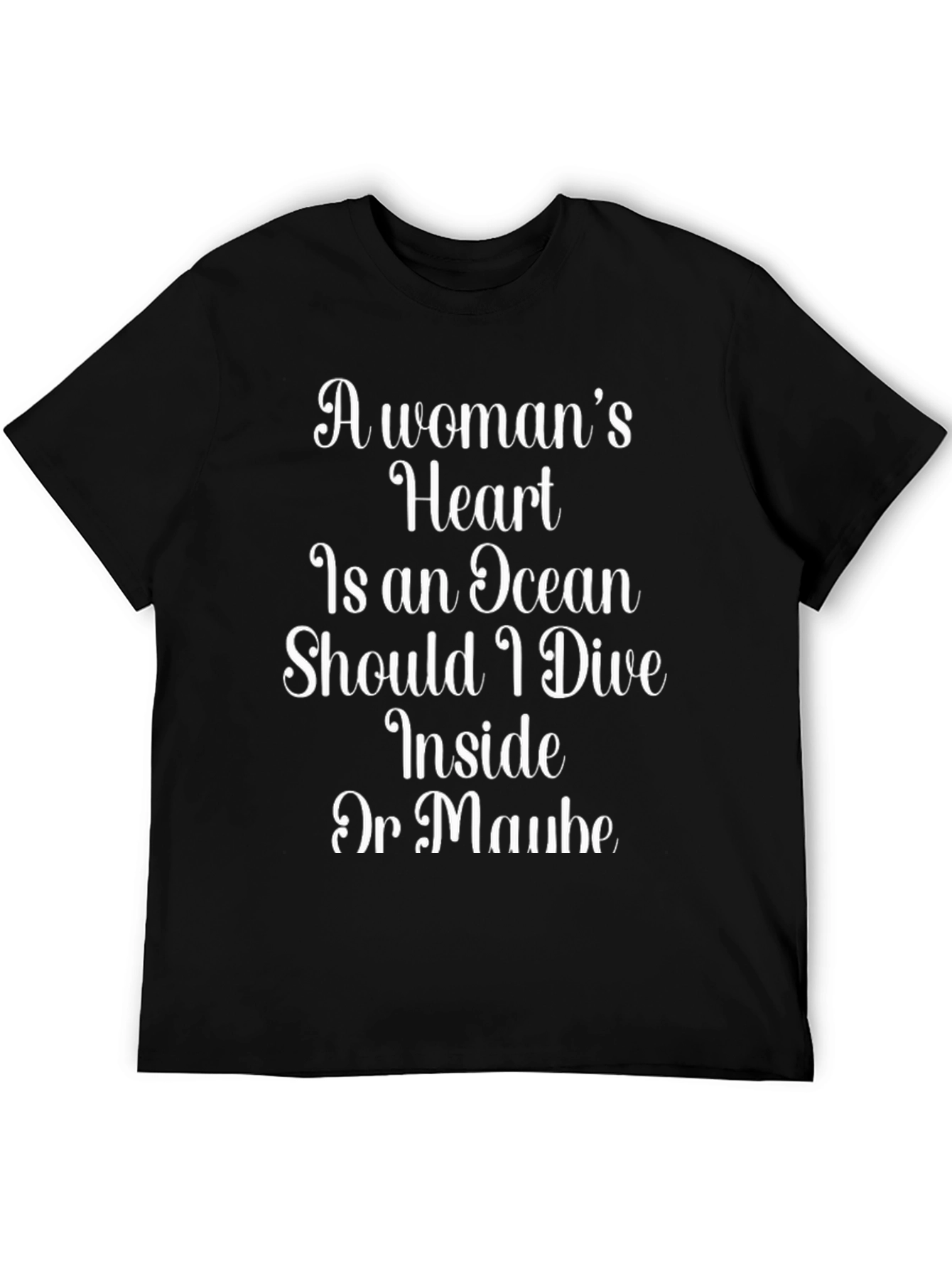 A Womans Heart T-Shirt - Ocean Dive Tee