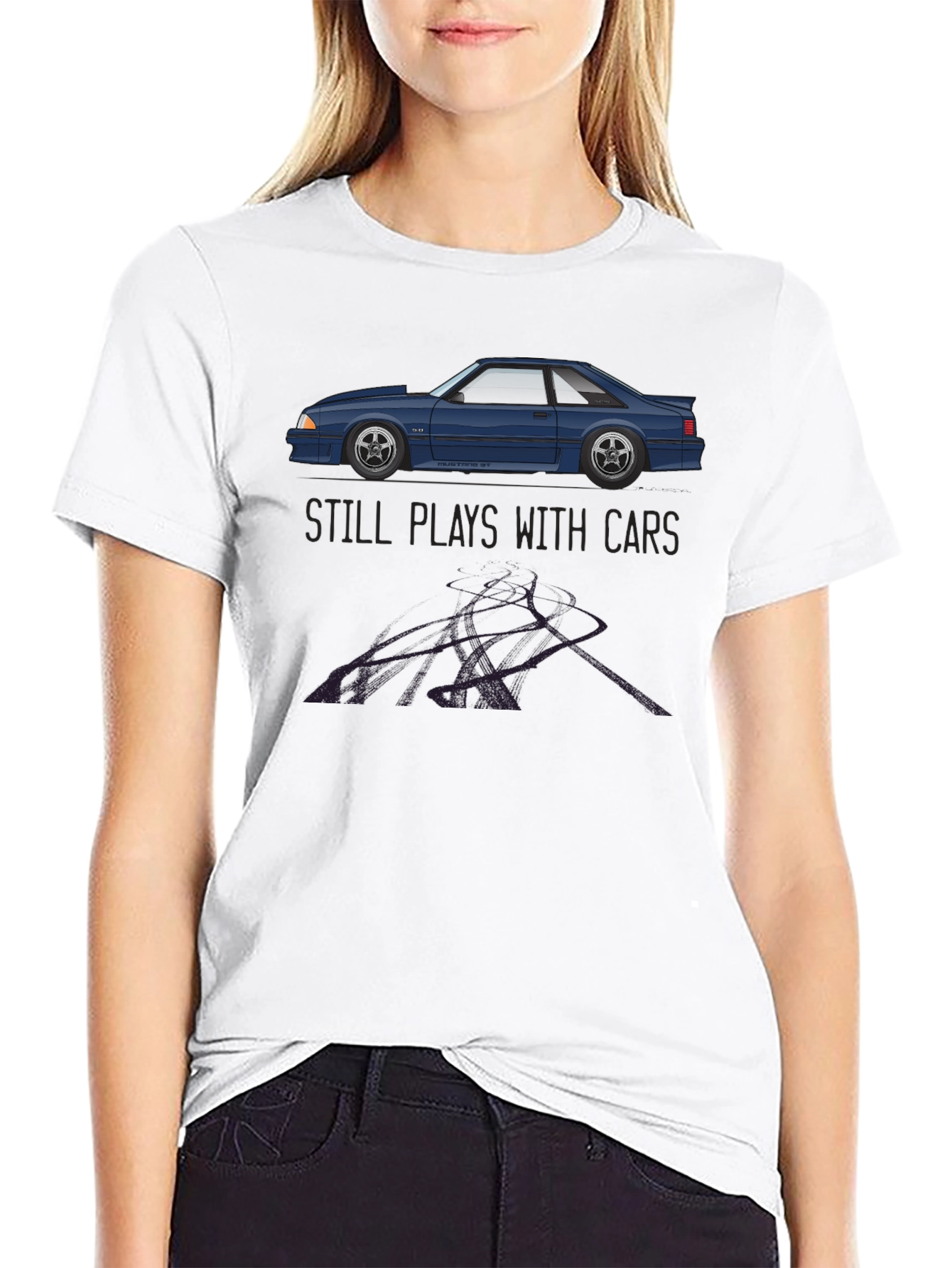 Still Plays With Cars T-Shirt