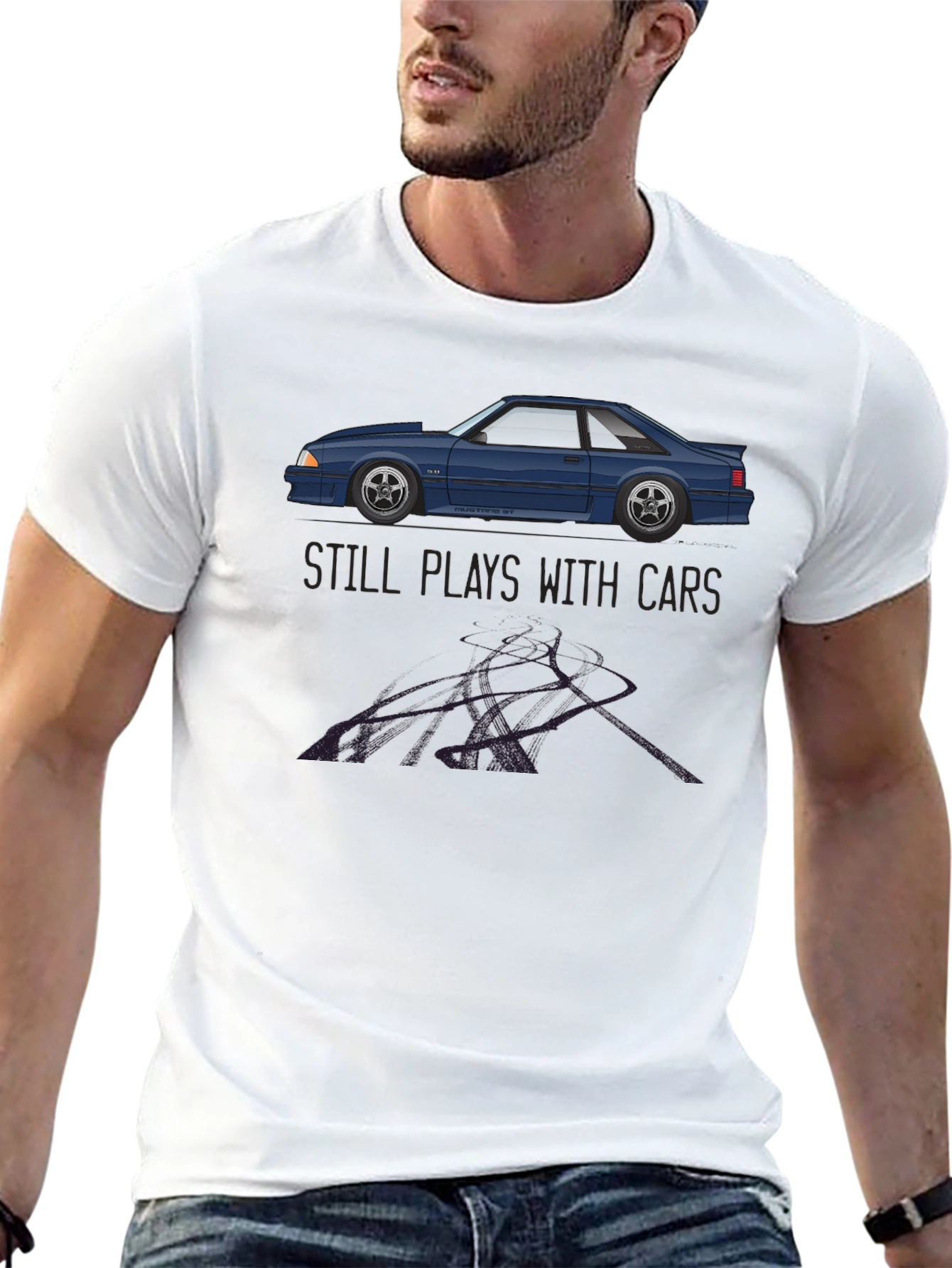 Still Plays With Cars T-Shirt