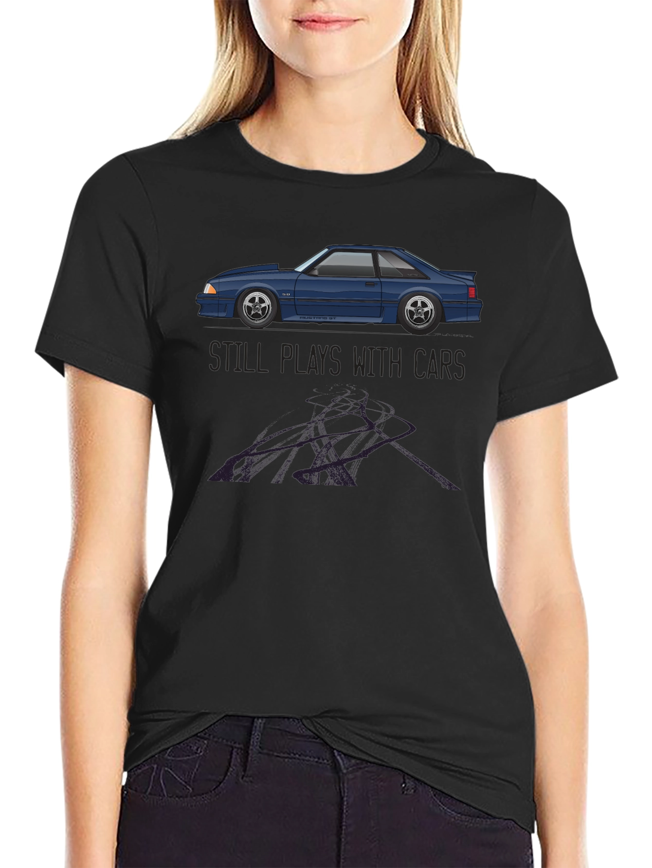 Still Plays With Cars T-Shirt
