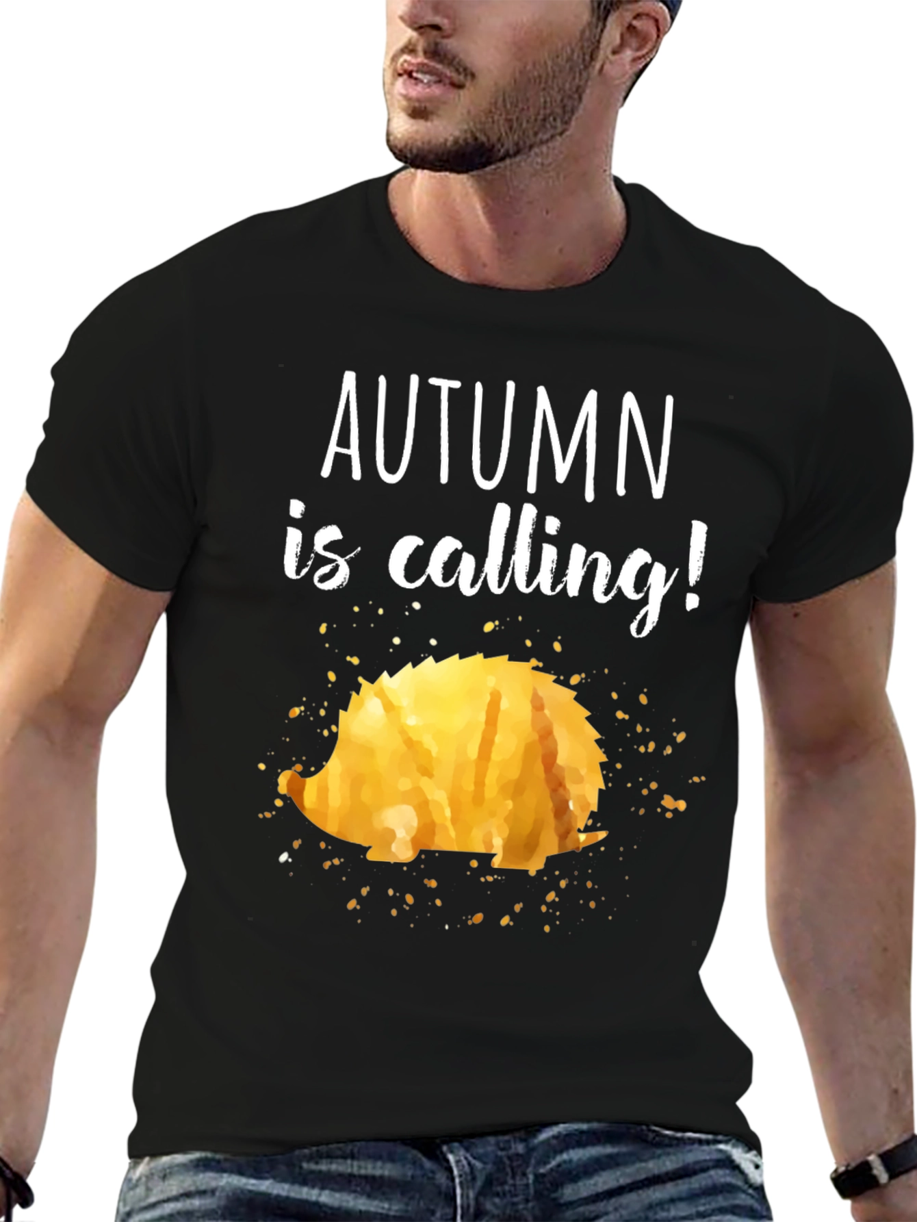 Autumn Calling Hedgehog T-Shirt