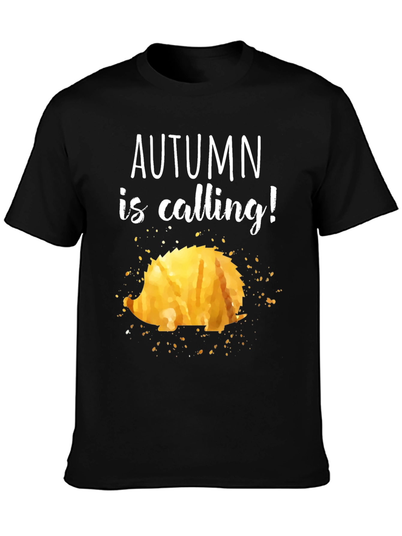 Autumn Calling Hedgehog T-Shirt