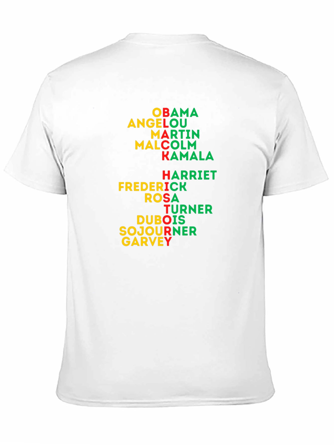 Black History Names T-Shirt