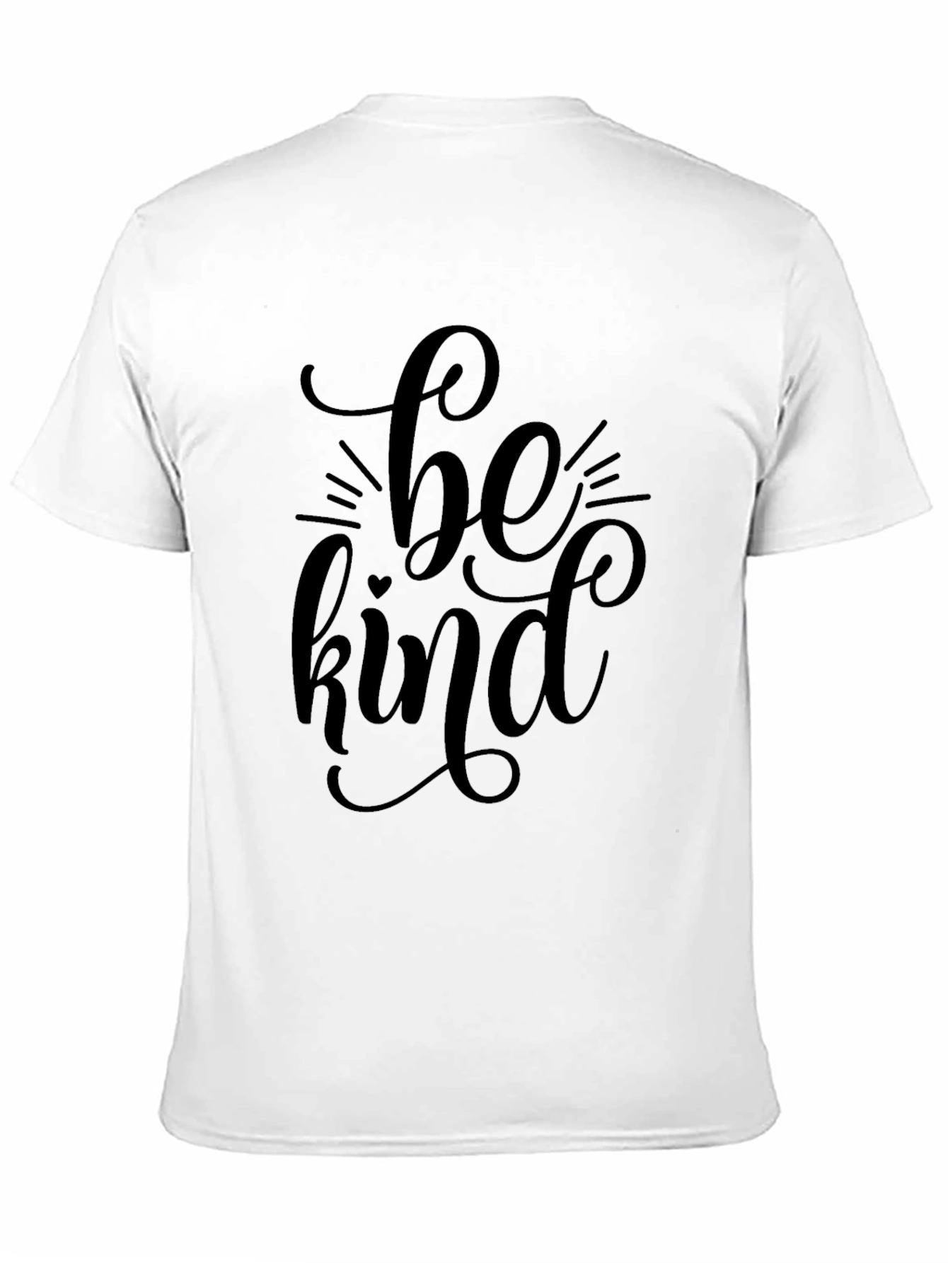 Be Kind Graphic Tee - Soft Black T-Shirt