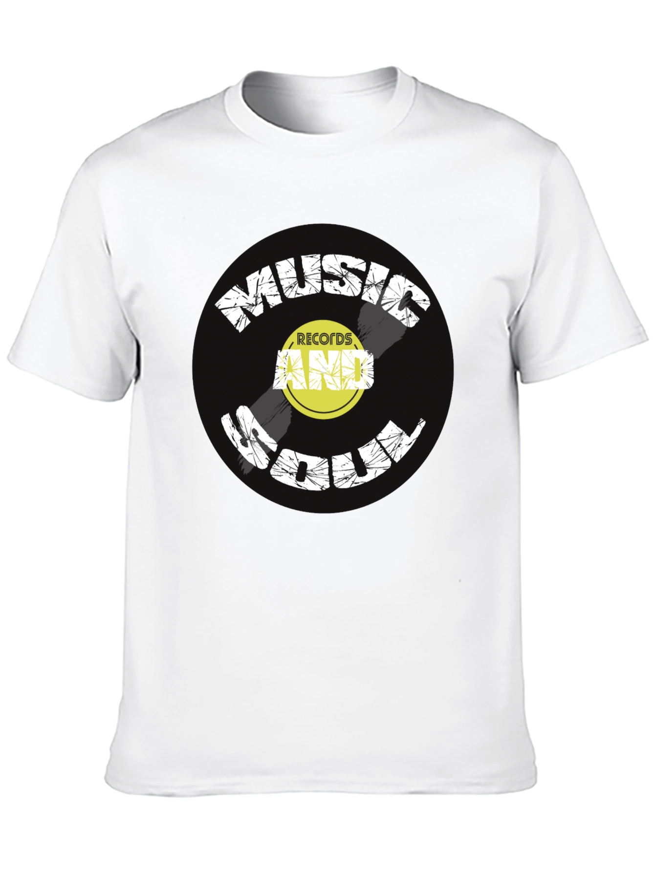 Music and Soul Black Graphic Tee