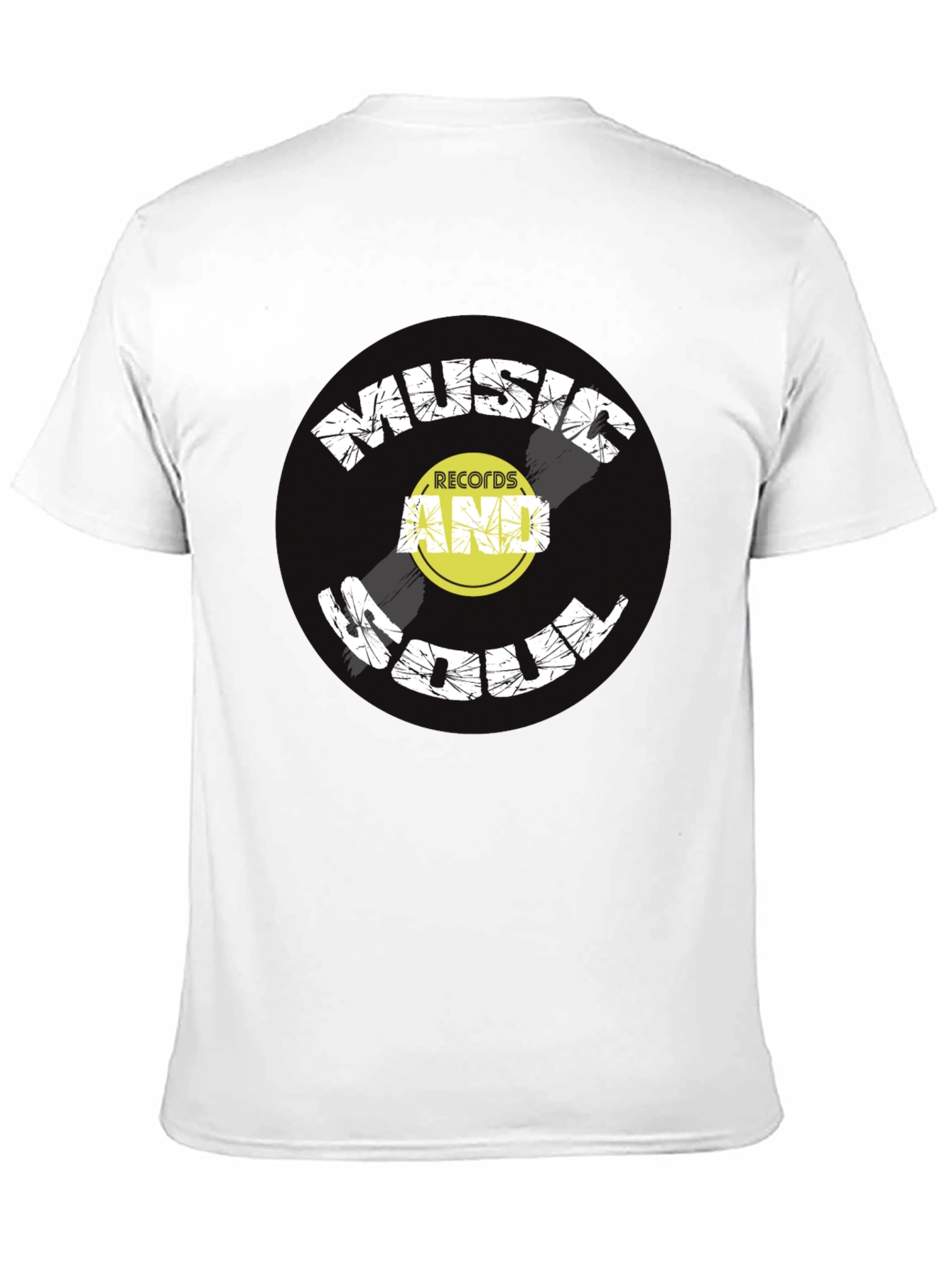 Music and Soul Black Graphic Tee