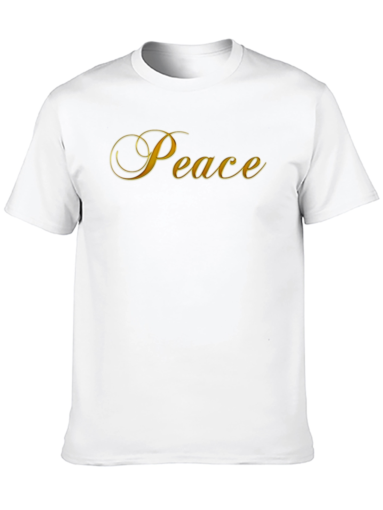 Peace Graphic Tee - Mens Black T-Shirt