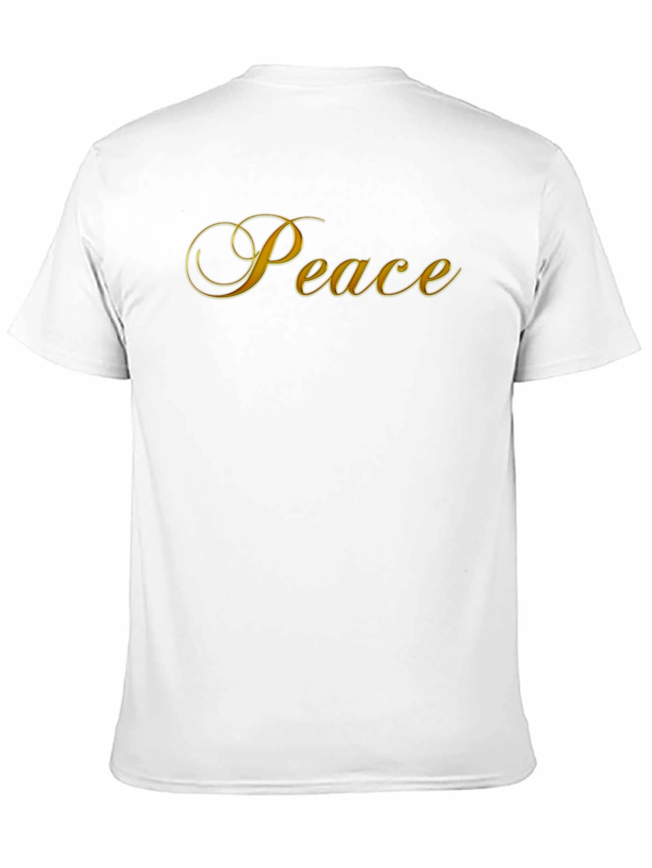 Peace Graphic Tee - Mens Black T-Shirt