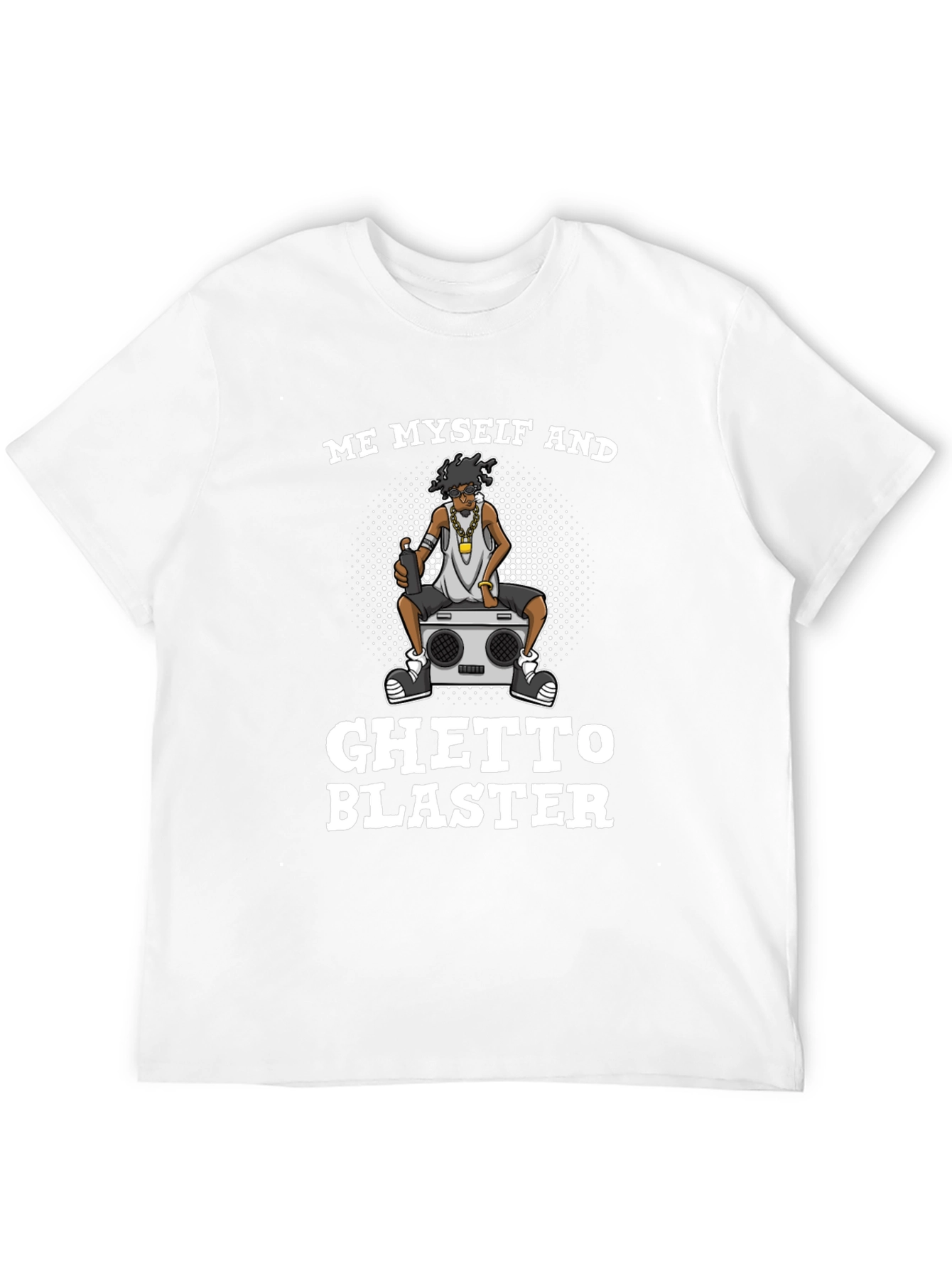 Ghetto Blaster T-Shirt - Unisex Crew Neck
