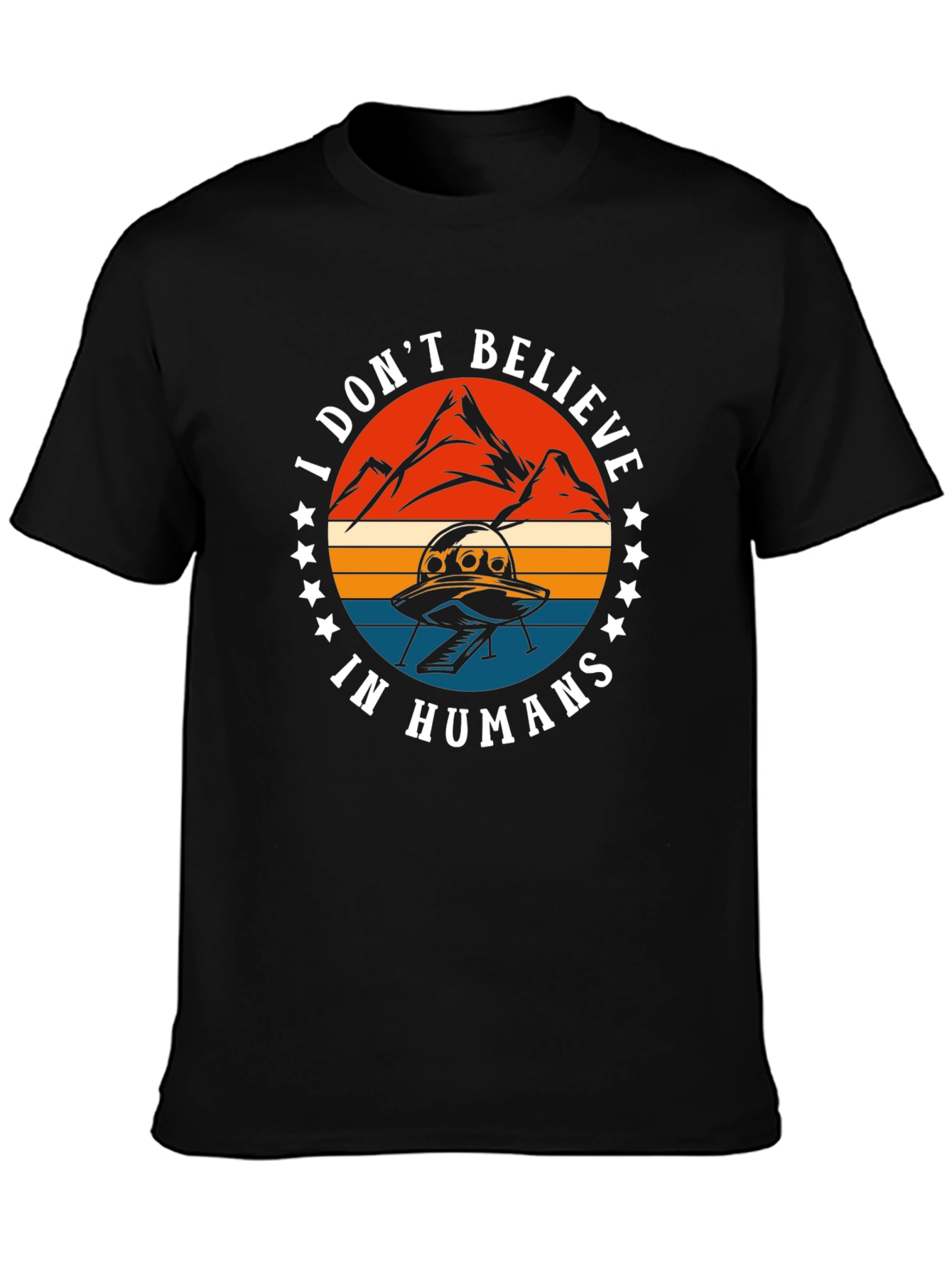 I Dont Believe In Humans Graphic Tee